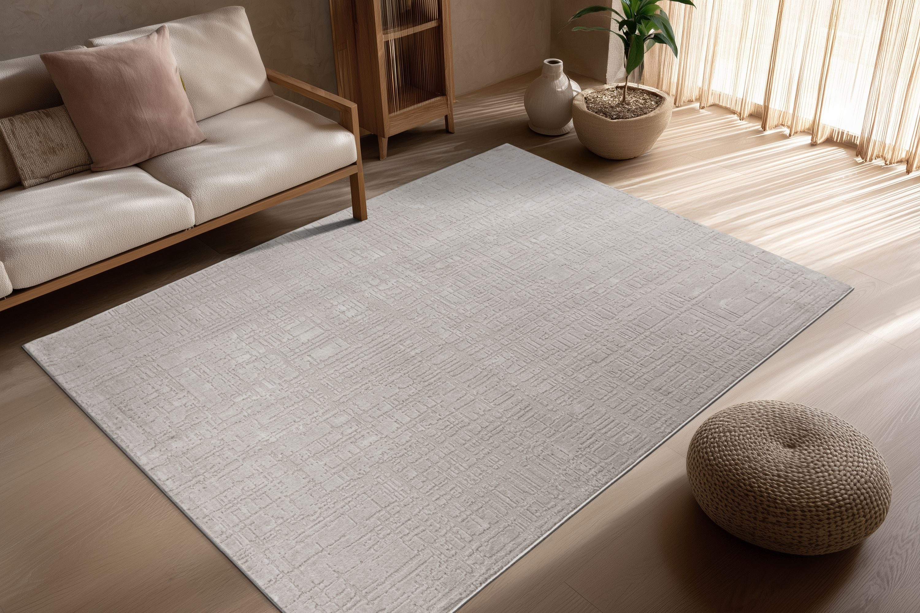 Kayoom Teppich Bandito 125, rechteckig, Höhe: 11 mm, Kurzflor, Wohnzimmer