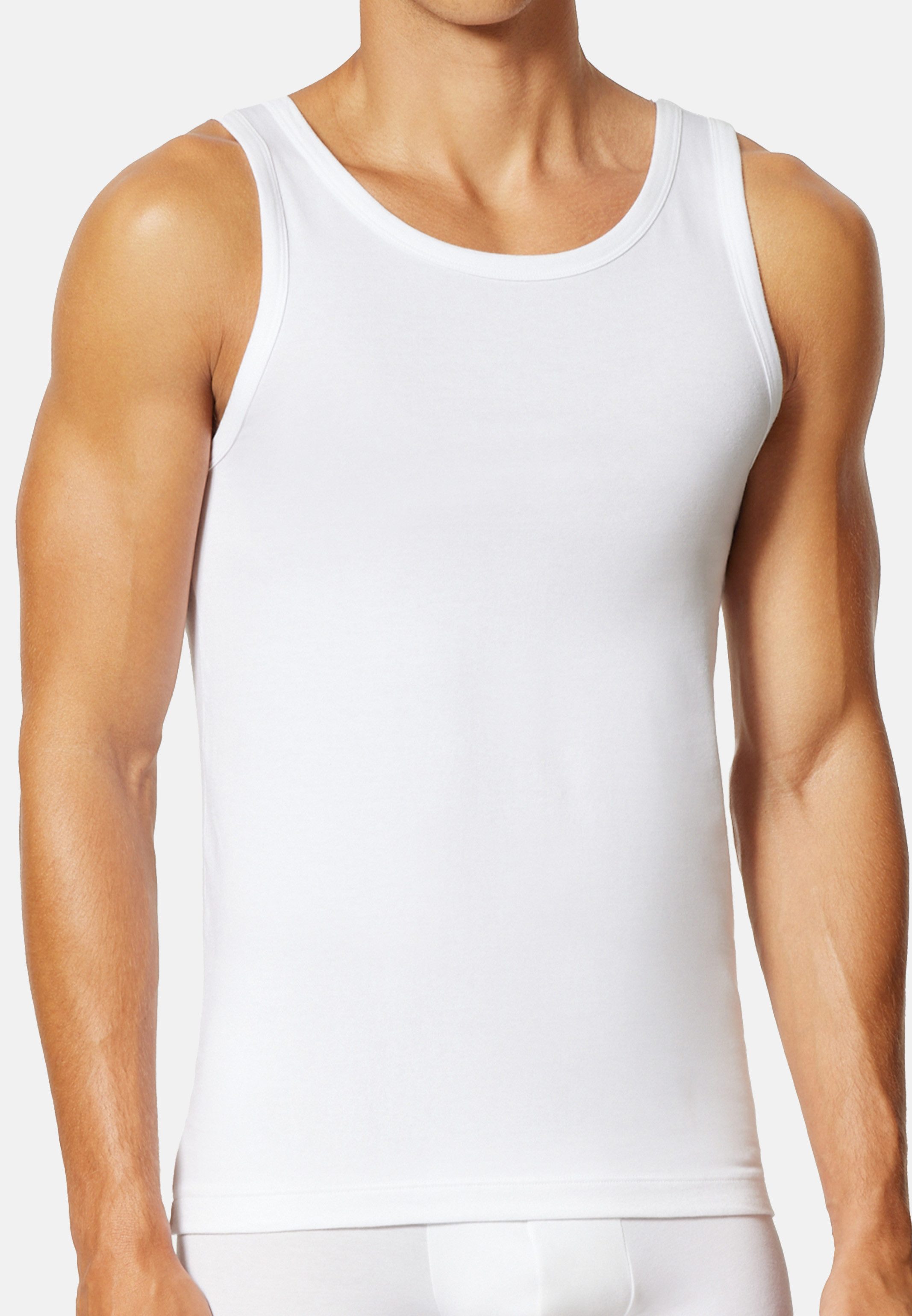 uncover by SCHIESSER Unterhemd 4er Pack Basic (Spar-Set, 4-St) Unterhemd / günstig online kaufen