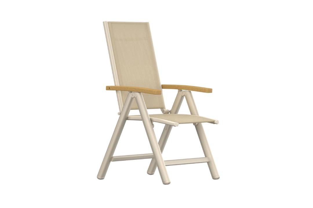 Venture Home Gartenstuhl 2er Set Panama Gartenstuhl beige. (1 St) – Bild 2 von 4