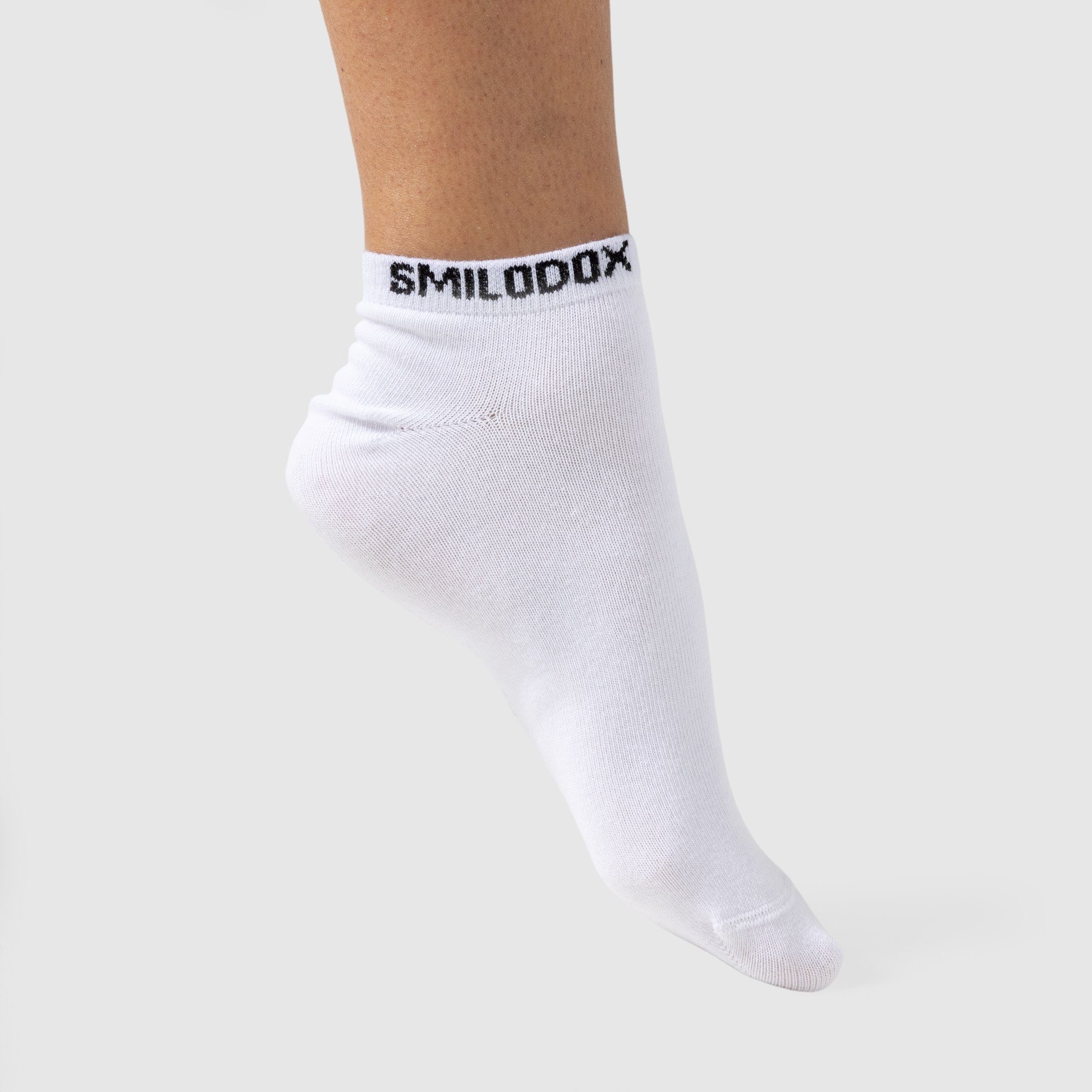3er Smilodox Women Pack Tennissocken Socks Weiß Sneaker