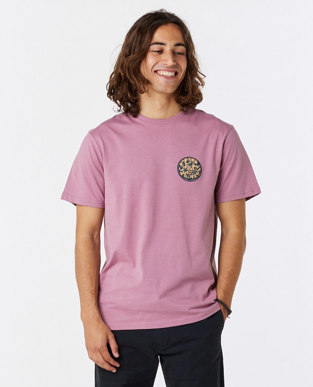 Rip Curl Kurzärmeliges Passage T-Shirt Print-Shirt