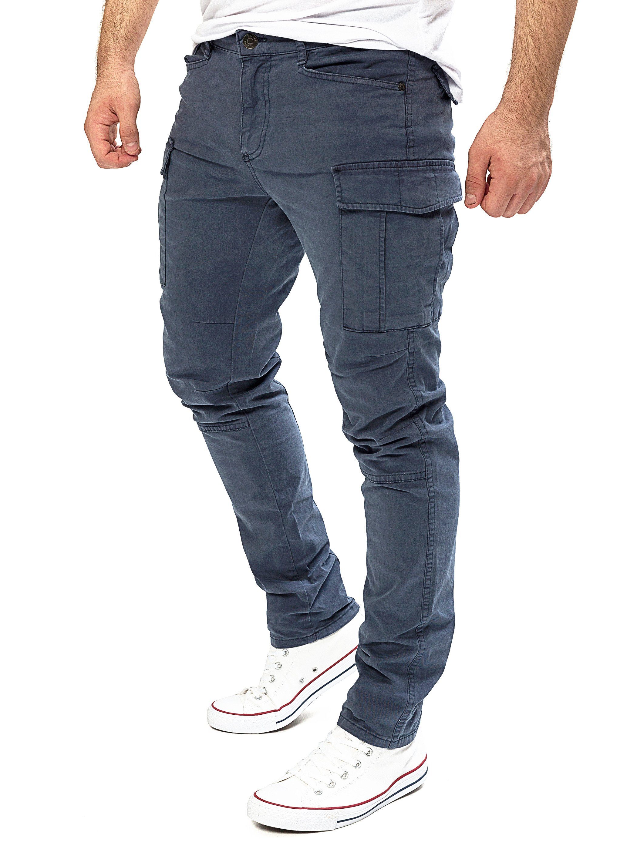 Yazubi Cargohose Cargo Chino Jayden (1-tlg) mit aufgesetzten Cargotaschen