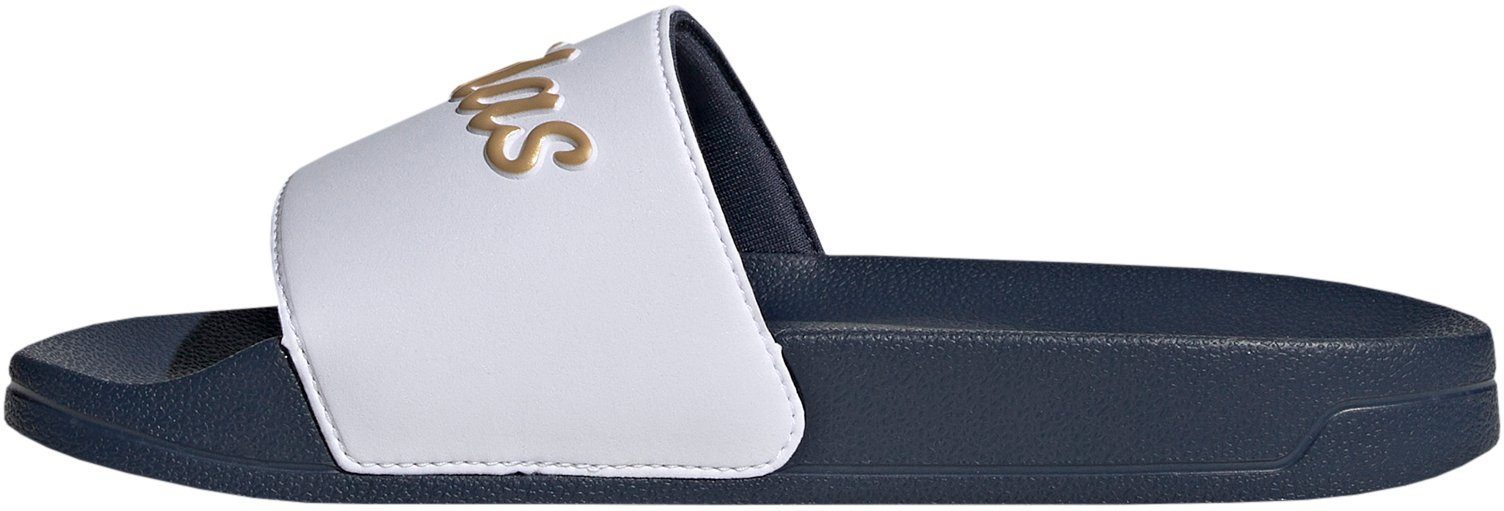 adidas Sportswear SHOWER ADILETTE Navy White / / Shadow Gold Cloud Metallic Badesandale