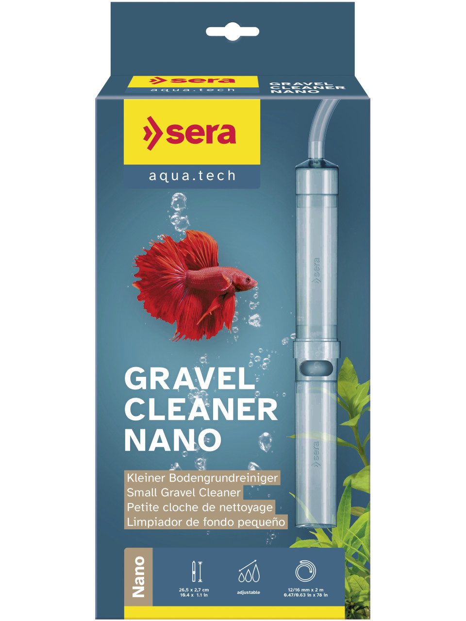 Sera Aquariumfilter Sera Aquariumzubehör Bodenreiniger Gravel Cleaner