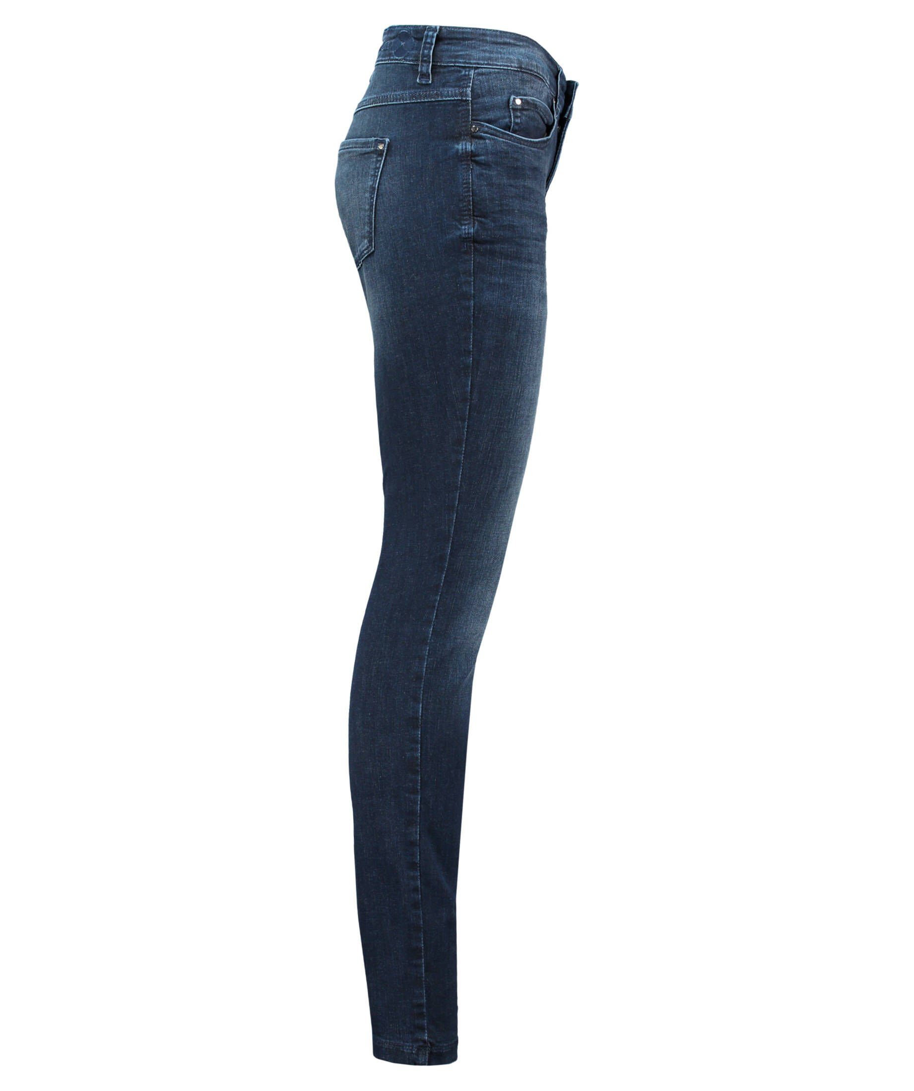 MAC 5-Pocket-Jeans Damen Jeans (1-tlg) (84) "Dream blueblack Skinny"