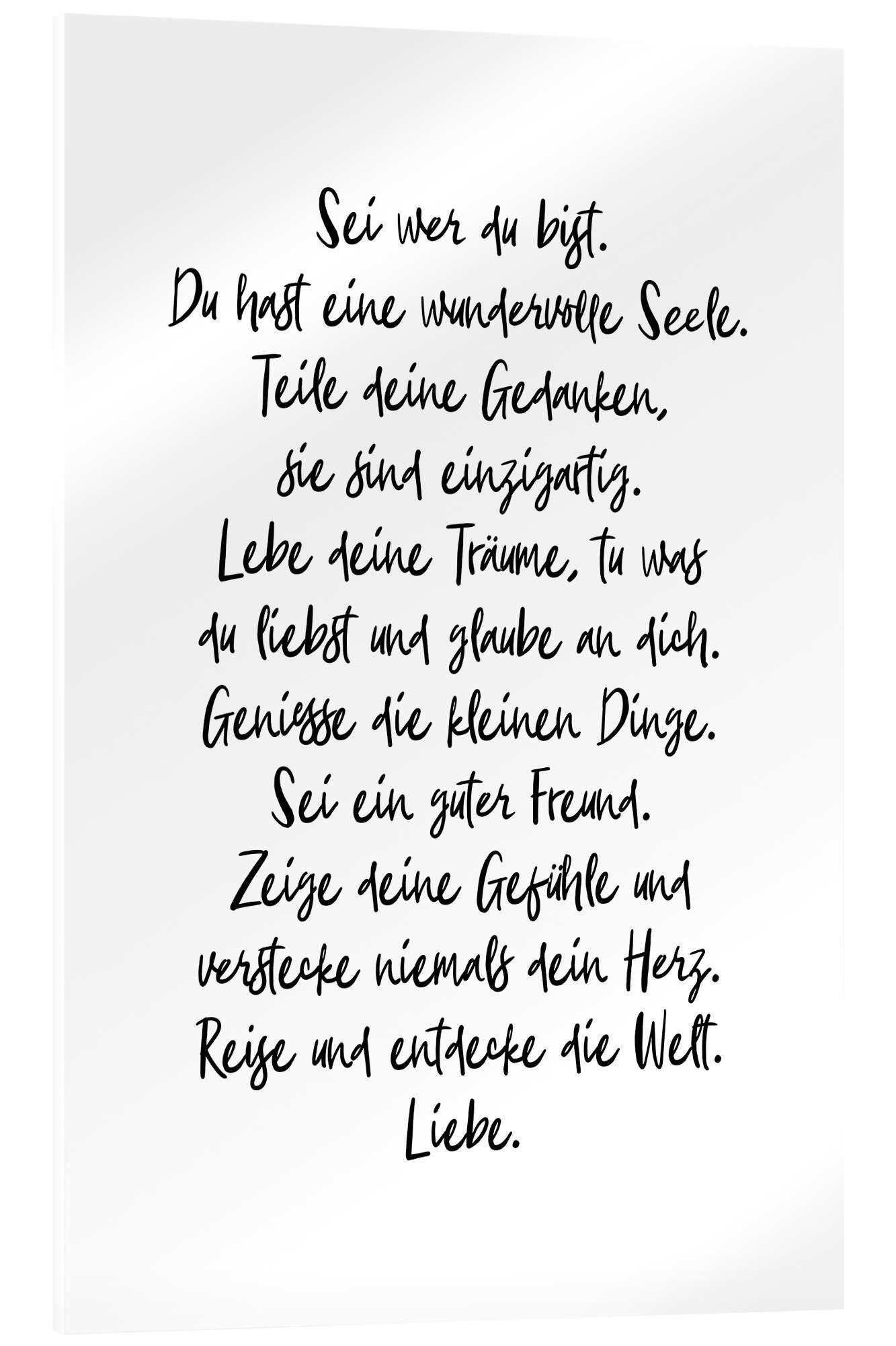 Posterlounge Poster Ohkimiko, Sei wer du günstig online kaufen