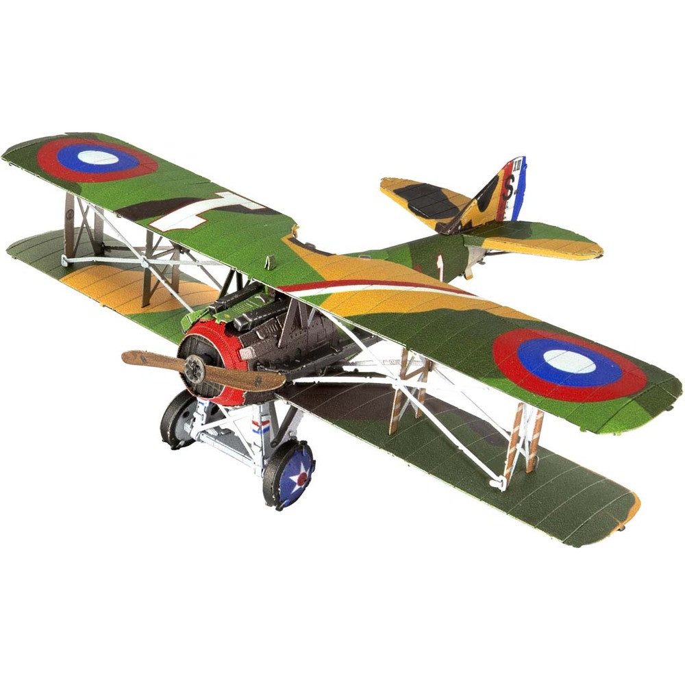 Invento Puzzle Metal Earth, SPAD S.XIII - 3D Metall Puzzle, Puzzleteile