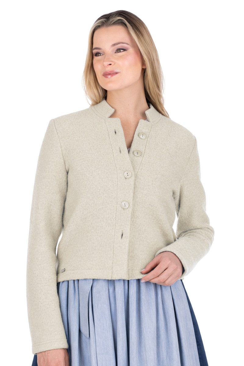 Hammerschmid Trachtenjacke Walkjacke Damen - GERLOS - natur