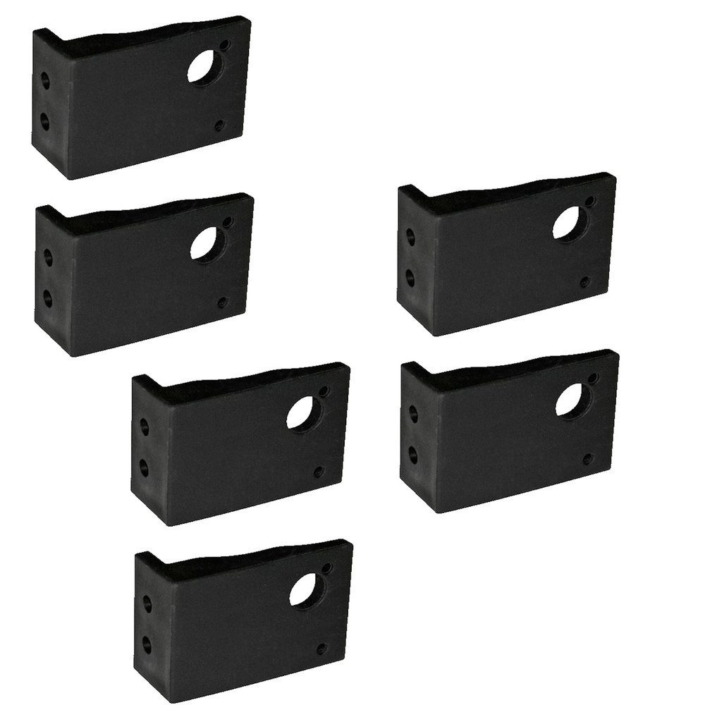 Aspöck Anhänger 6x Aspöck Halter für Flexipoint 1 - Winkelhalter soft - 15-5316-707