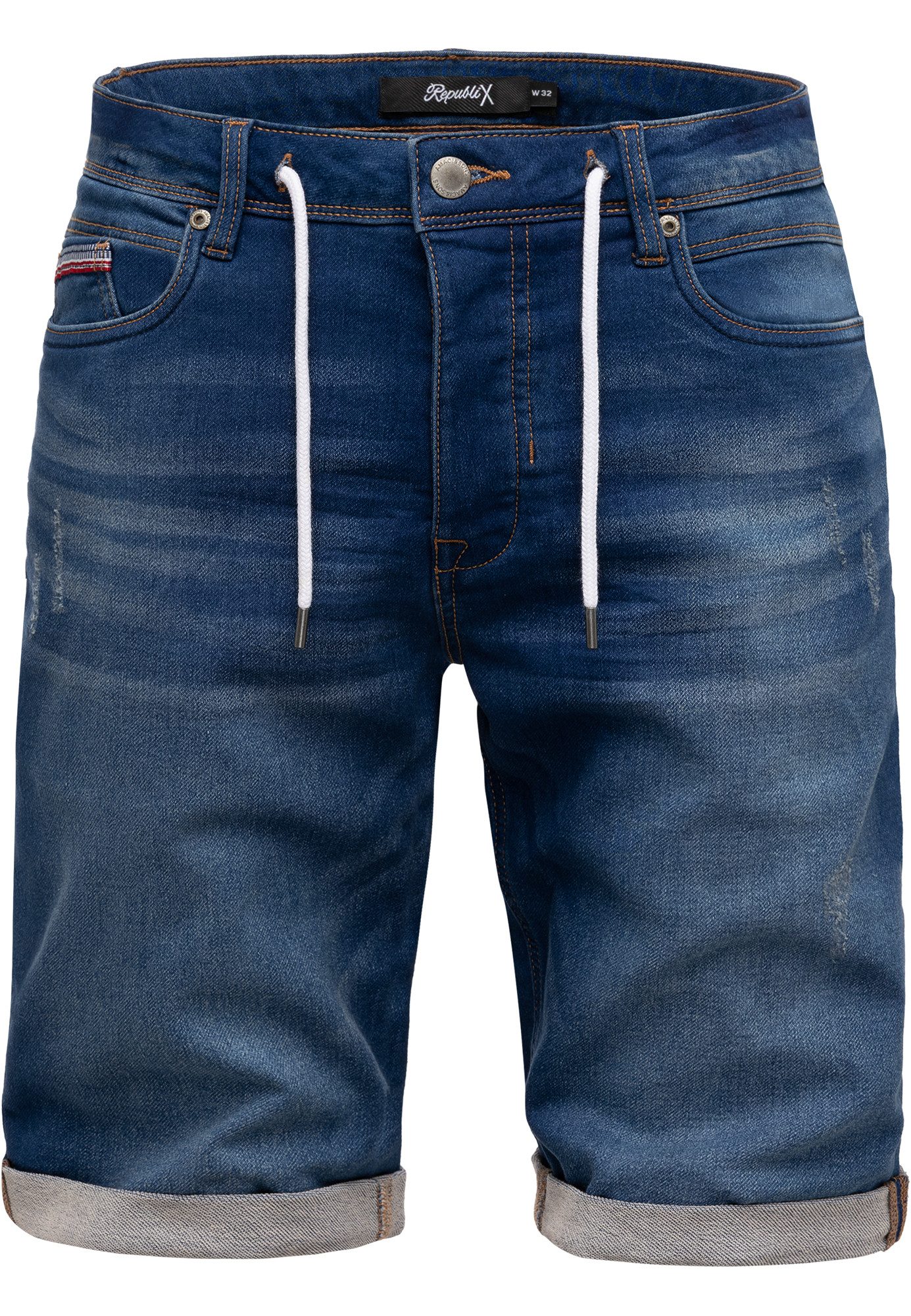 REPUBLIX Jeansshorts JACE Herren Bermuda Jeans günstig online kaufen
