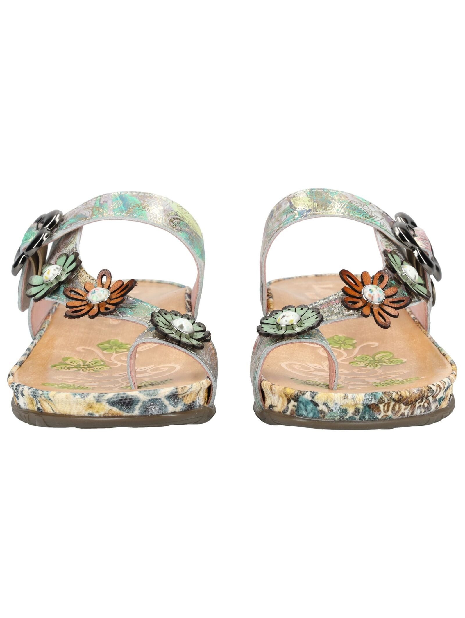 LAURA VITA LAURA VITA Pantoletten Leder Zehentrenner