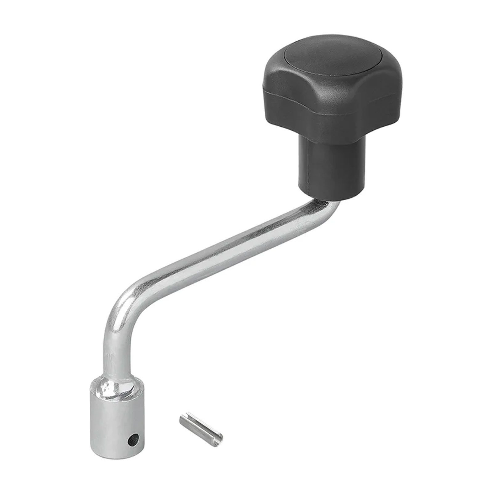 APT PKW-Anhänger Hebel für Stützrad 48 mm Stahl Kurbel für Anhänger Wohnwagen Bugrad De, k.A.