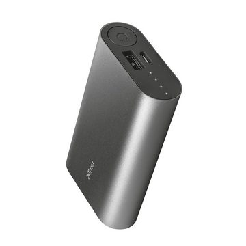 COFI 1453 Trust 23141 Luco Urban Luco 5.000 mAh-Powerbank aus Metall Schwarz Powerbank