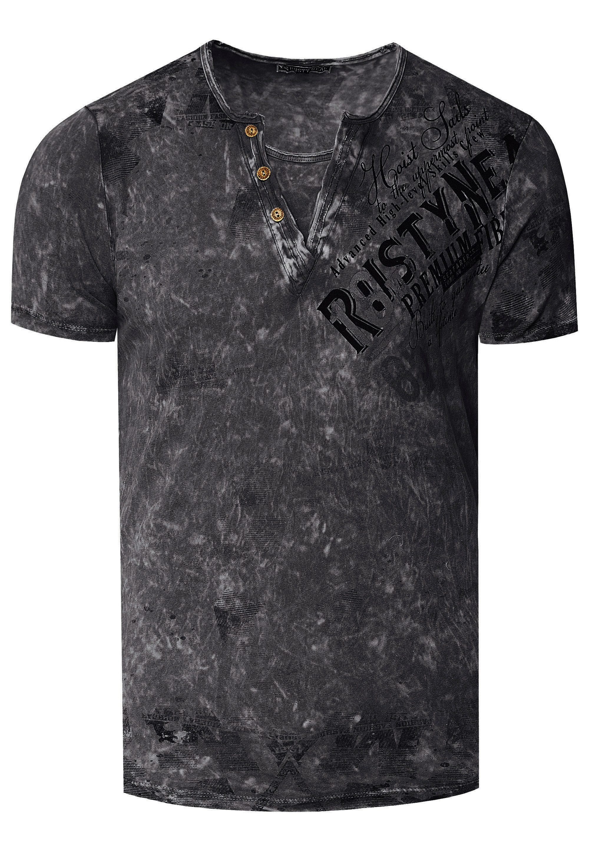 Rusty Neal T-Shirt im coolen Used-Look-Design – Bild 4 von 5