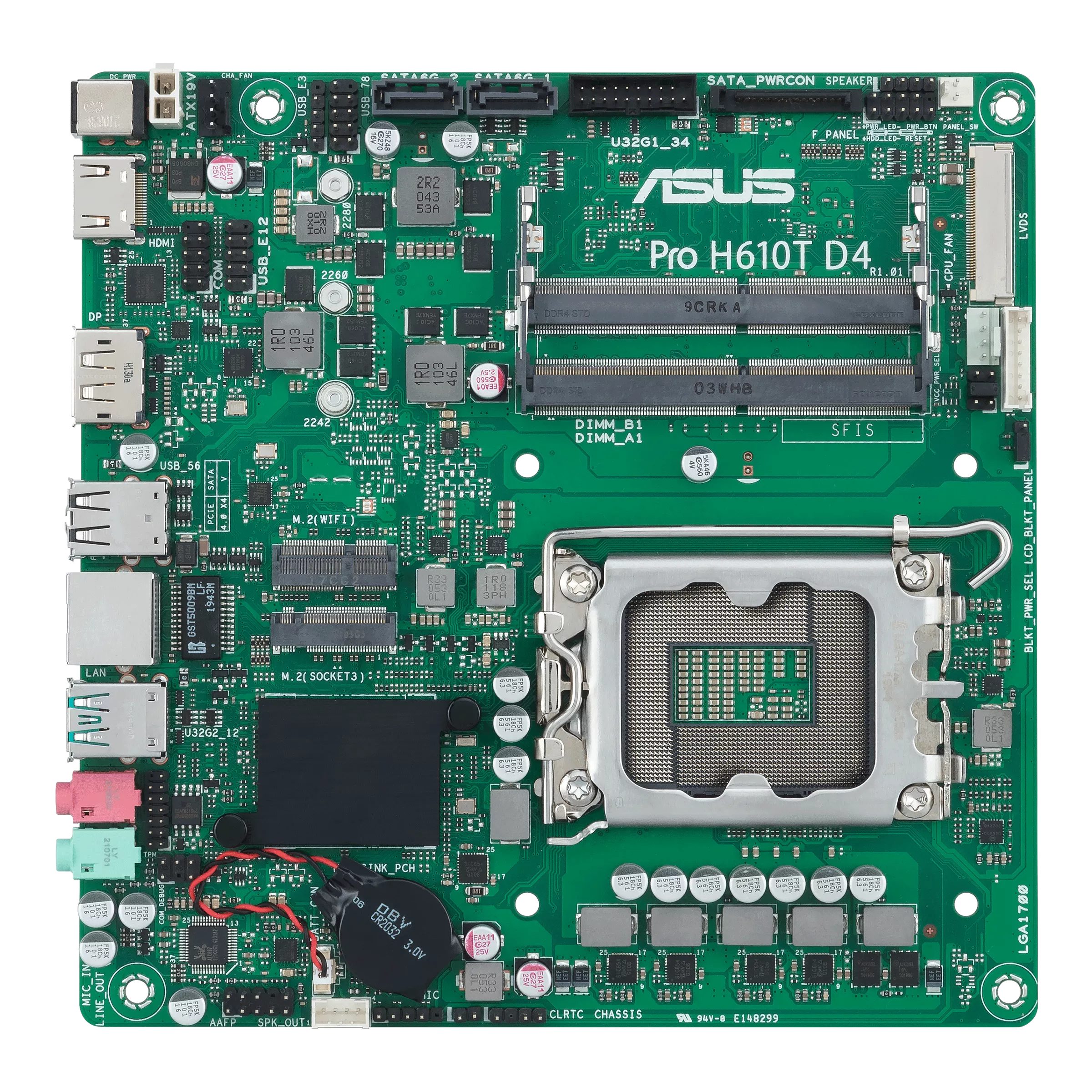 PRO H610T D4-CSM Mainboard