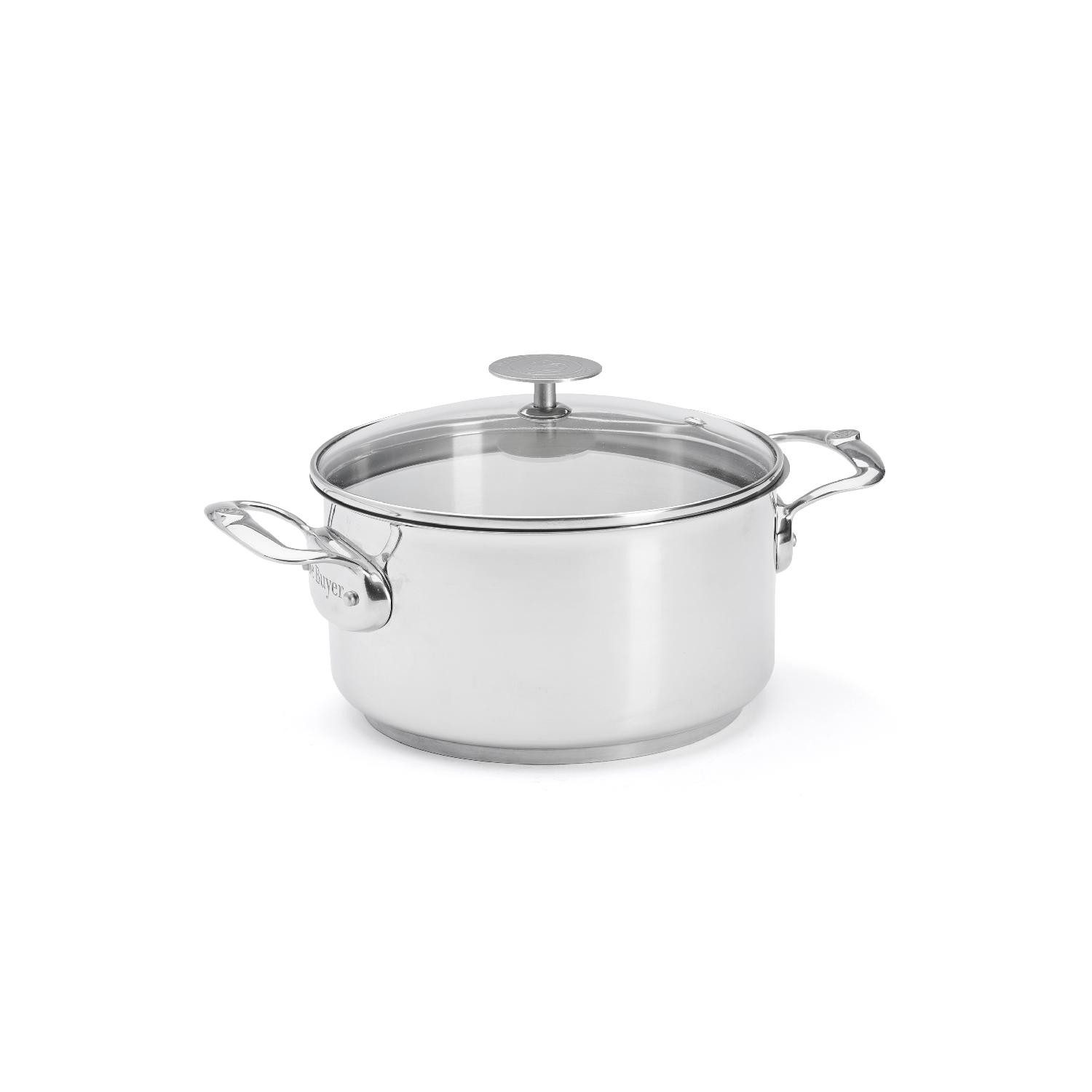 de Buyer Kochtopf De Buyer KOCHTOPF MILADY MIT DECKEL Ø 20CM