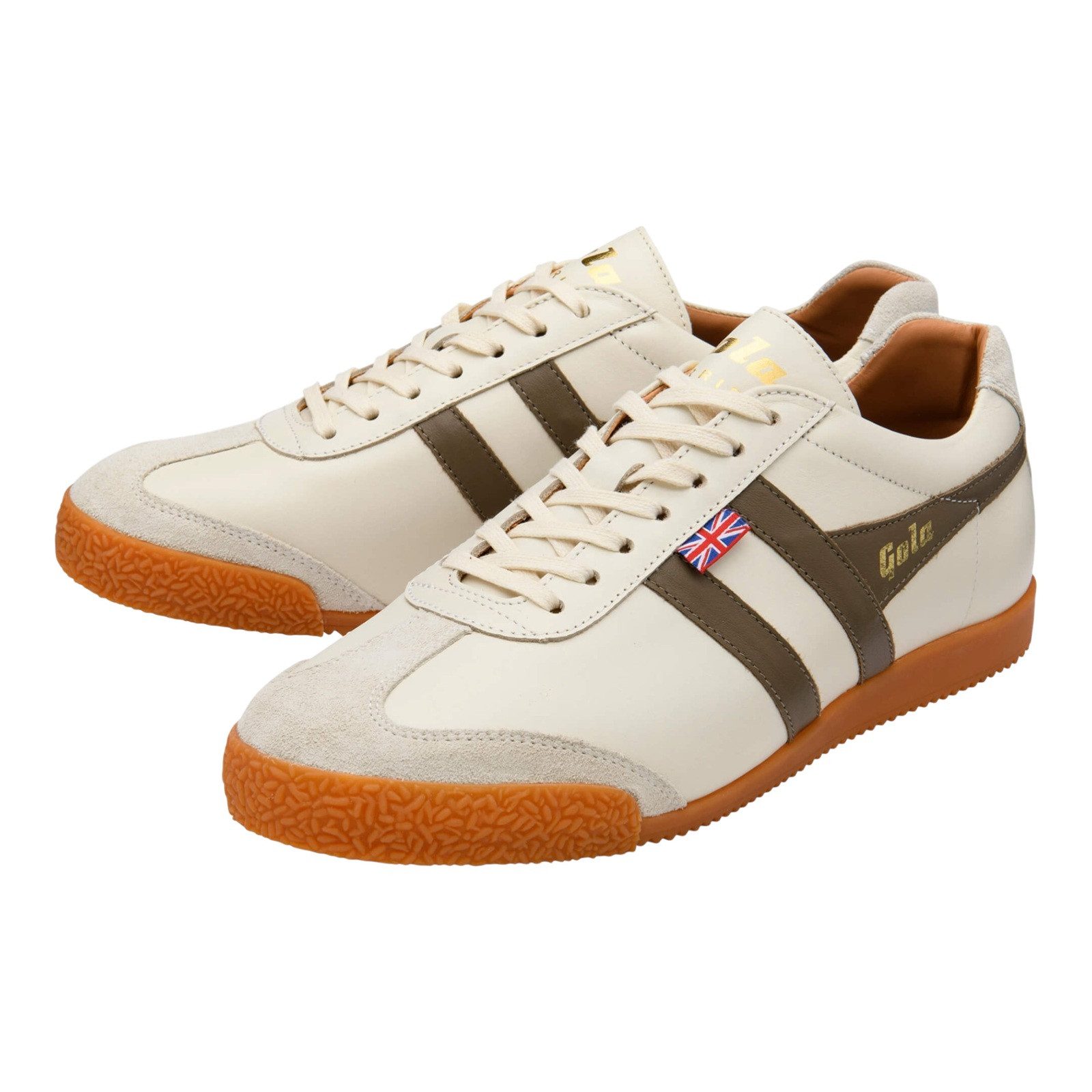 Harrier Elite 2 2026 - Made in England - offweiss/tobacco Herren Sneaker