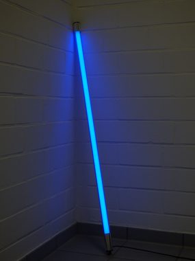 XENON LED Wandleuchte 8268 LED Leuchtstab 9 Watt blau 1000 Lumen 63 cm Aussen IP-44, LED, Xenon / Blau