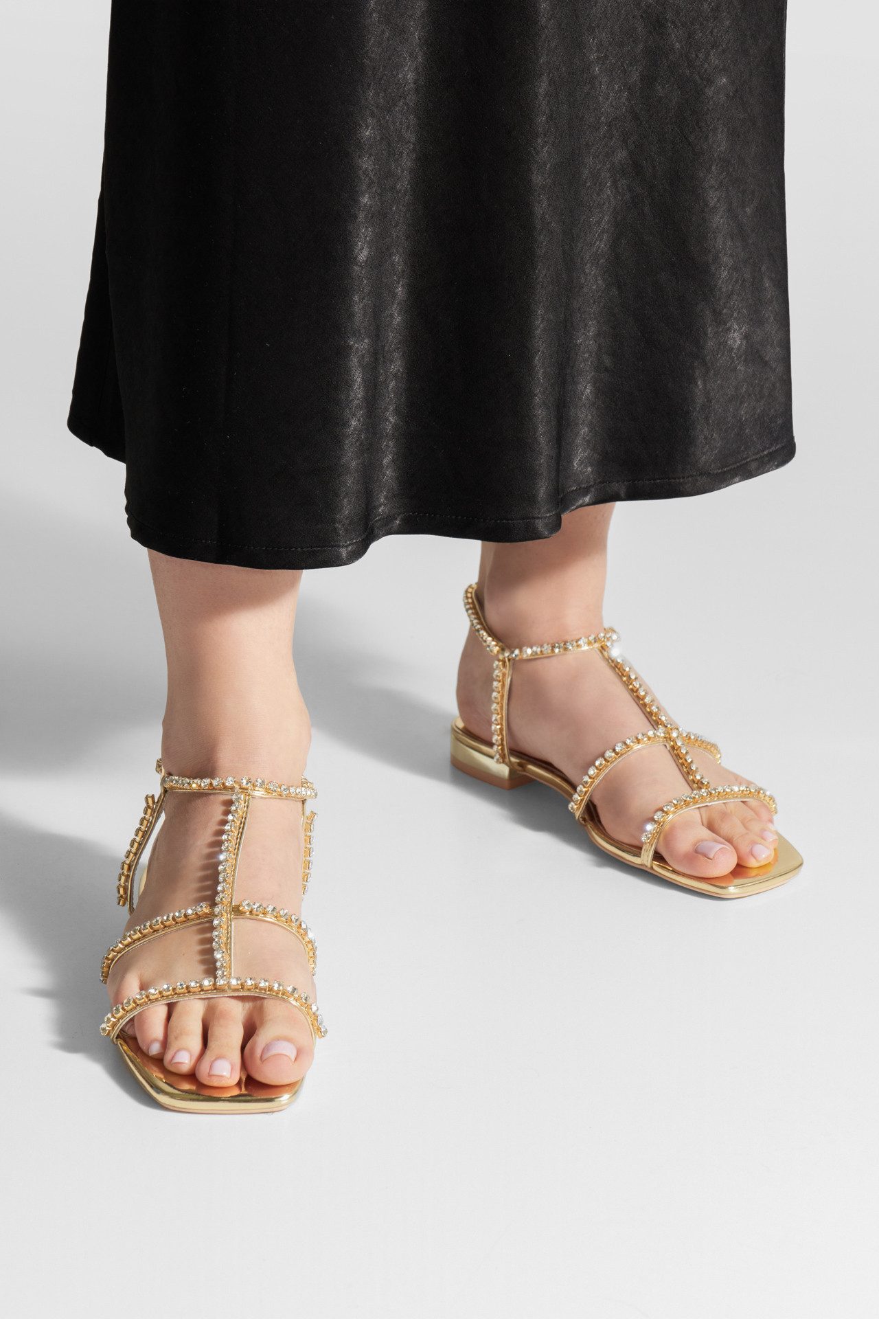 Badura Badura Damen Sandale 39 goldfarben 5905588373896 Sandale