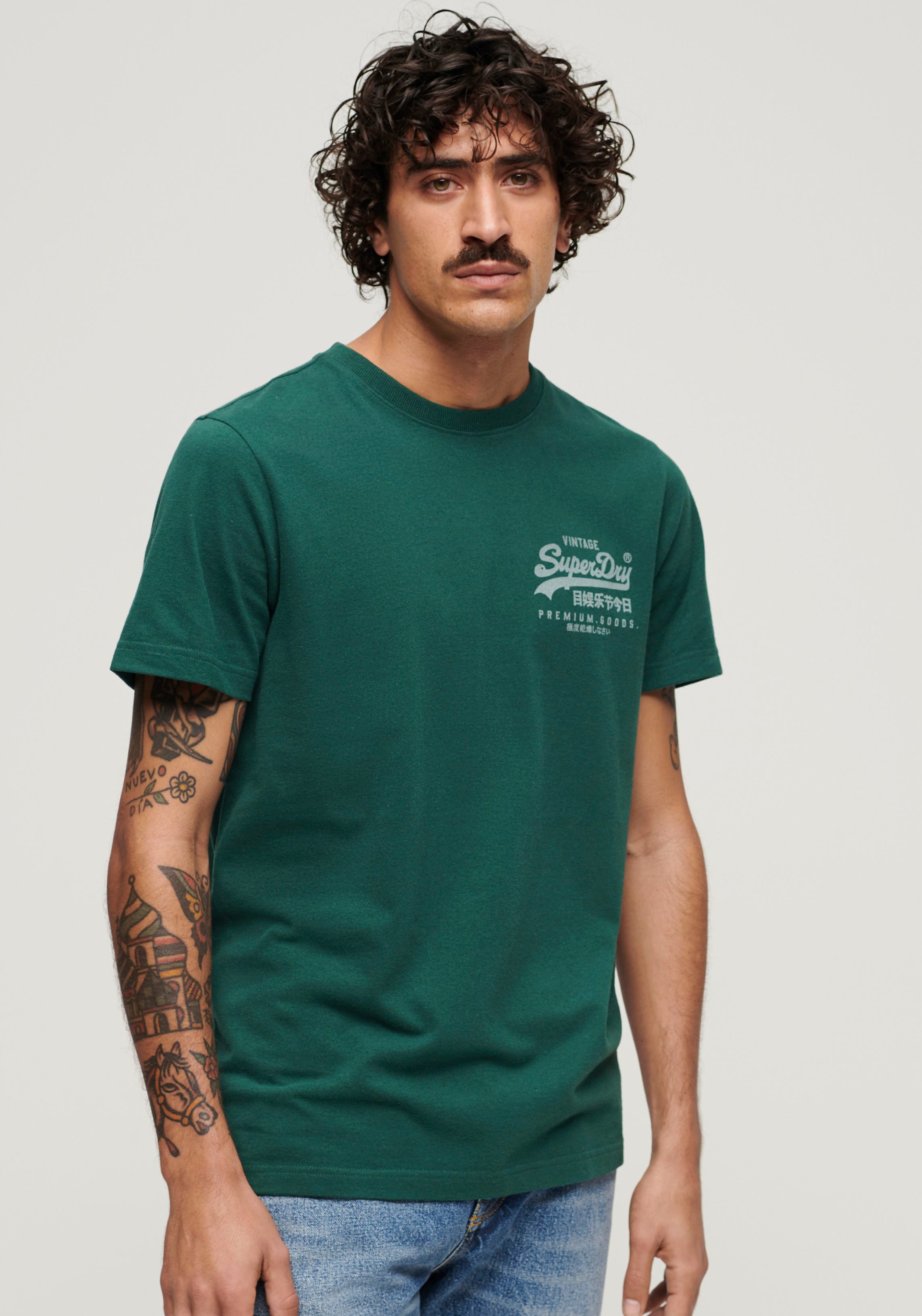 Superdry T-Shirt CLASSIC VL HERITAGE CHEST günstig online kaufen