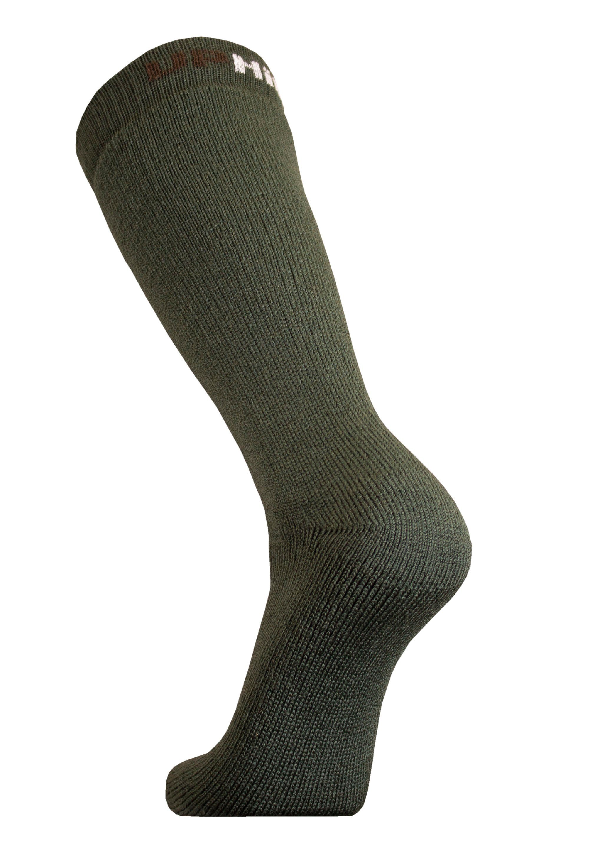 UphillSport mehrlagiger grün Socken mit INARI (1-Paar) Struktur