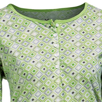 Erwin Müller Nachthemd Damen-Nachthemd (1-tlg) Single-Jersey gemustert