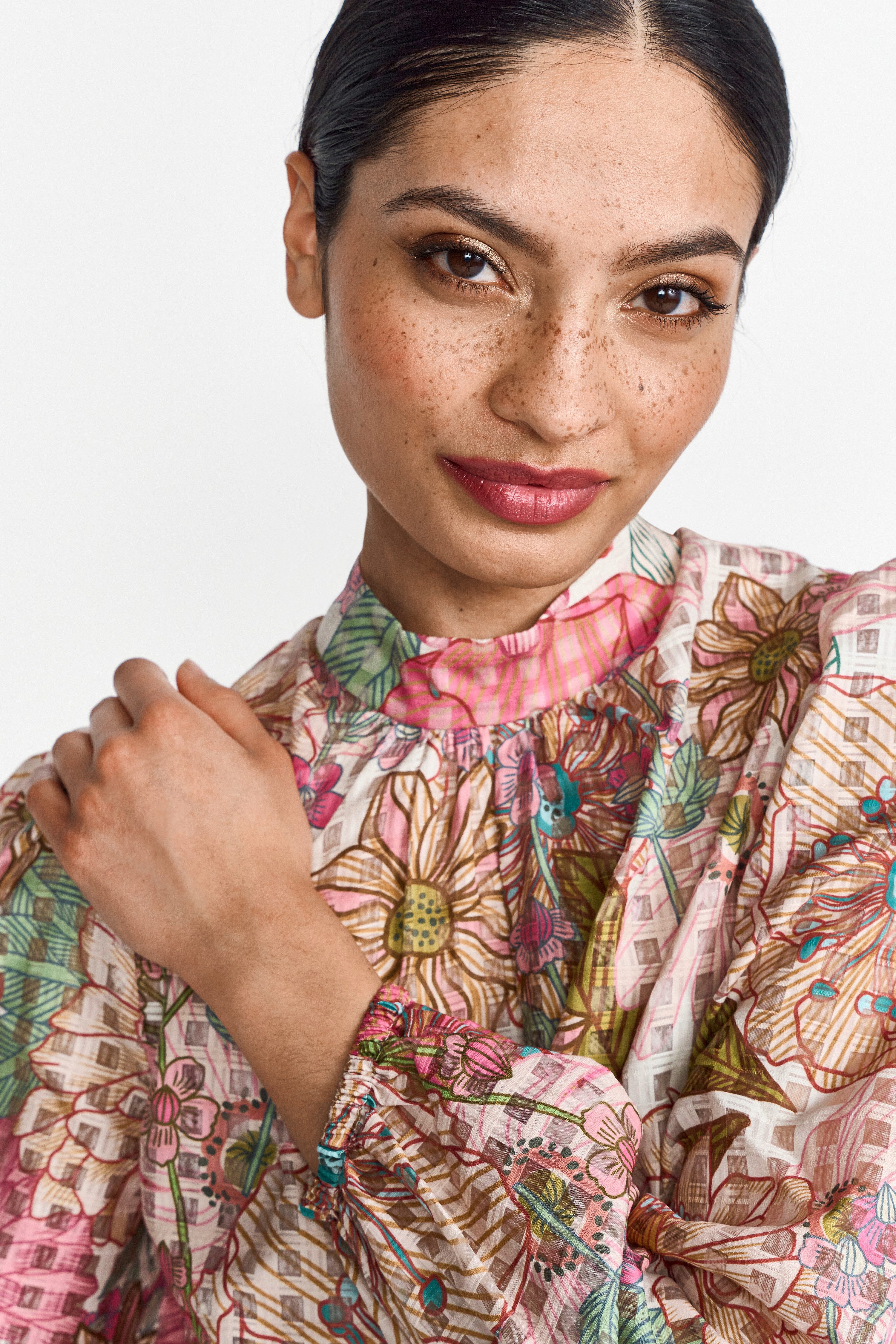 RICHROYAL Klassische Bluse Mit Rundhalsausschnitt günstig online kaufen