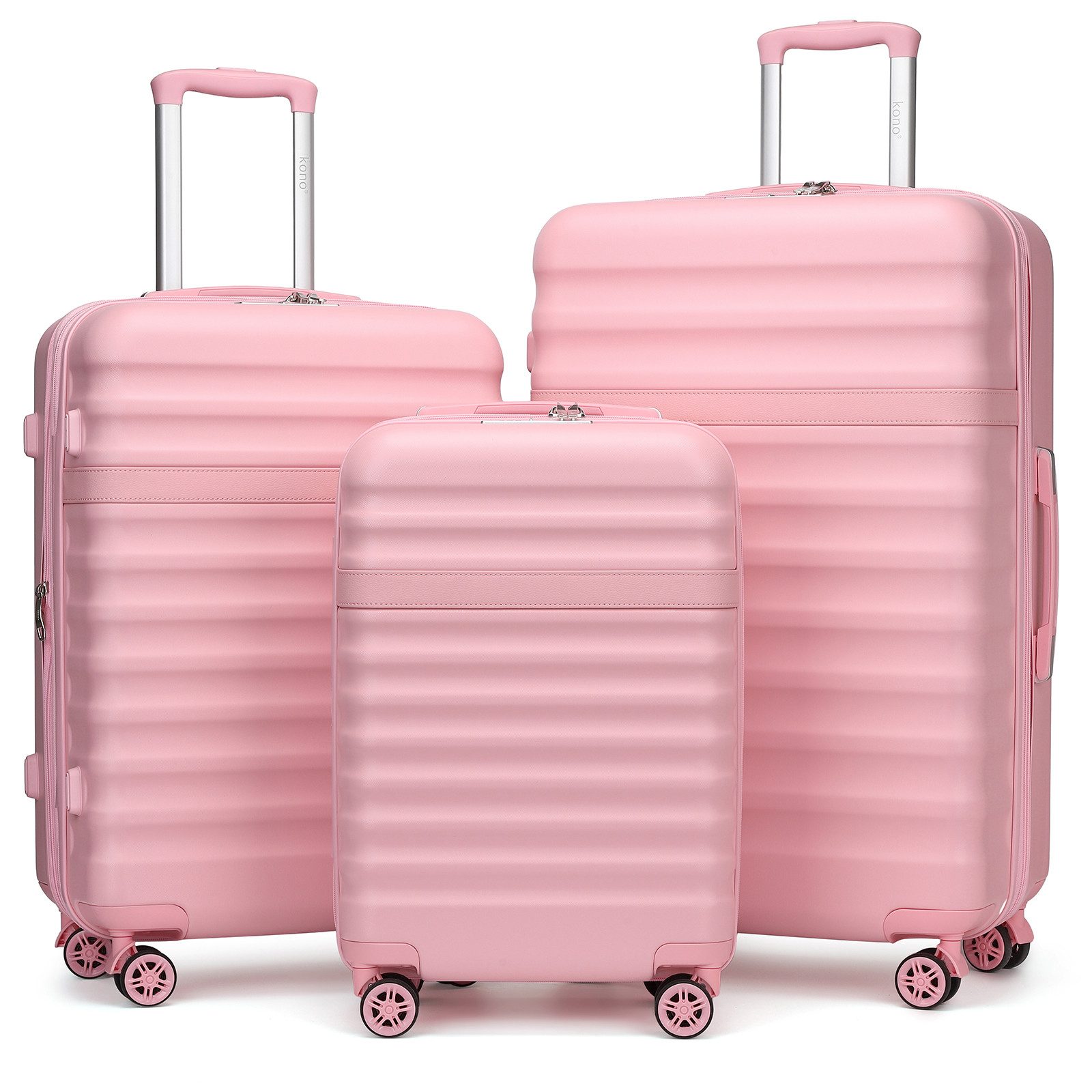 Trolley Handgepäck Koffer Reisekoffer von ABS+PC Hartschalenkoffer