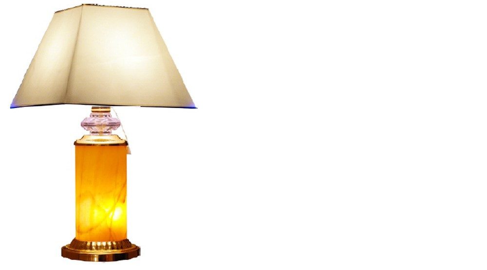 JVmoebel Nachttischlampe Moderne Tischleuchte aus Metall in Schwarz mit warmem Licht, Made in Europa