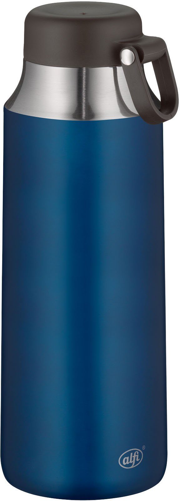 Alfi Thermoflasche Tea Bottle Cityline, Edelstahl, 0,9 Liter, ideal für Tee blau