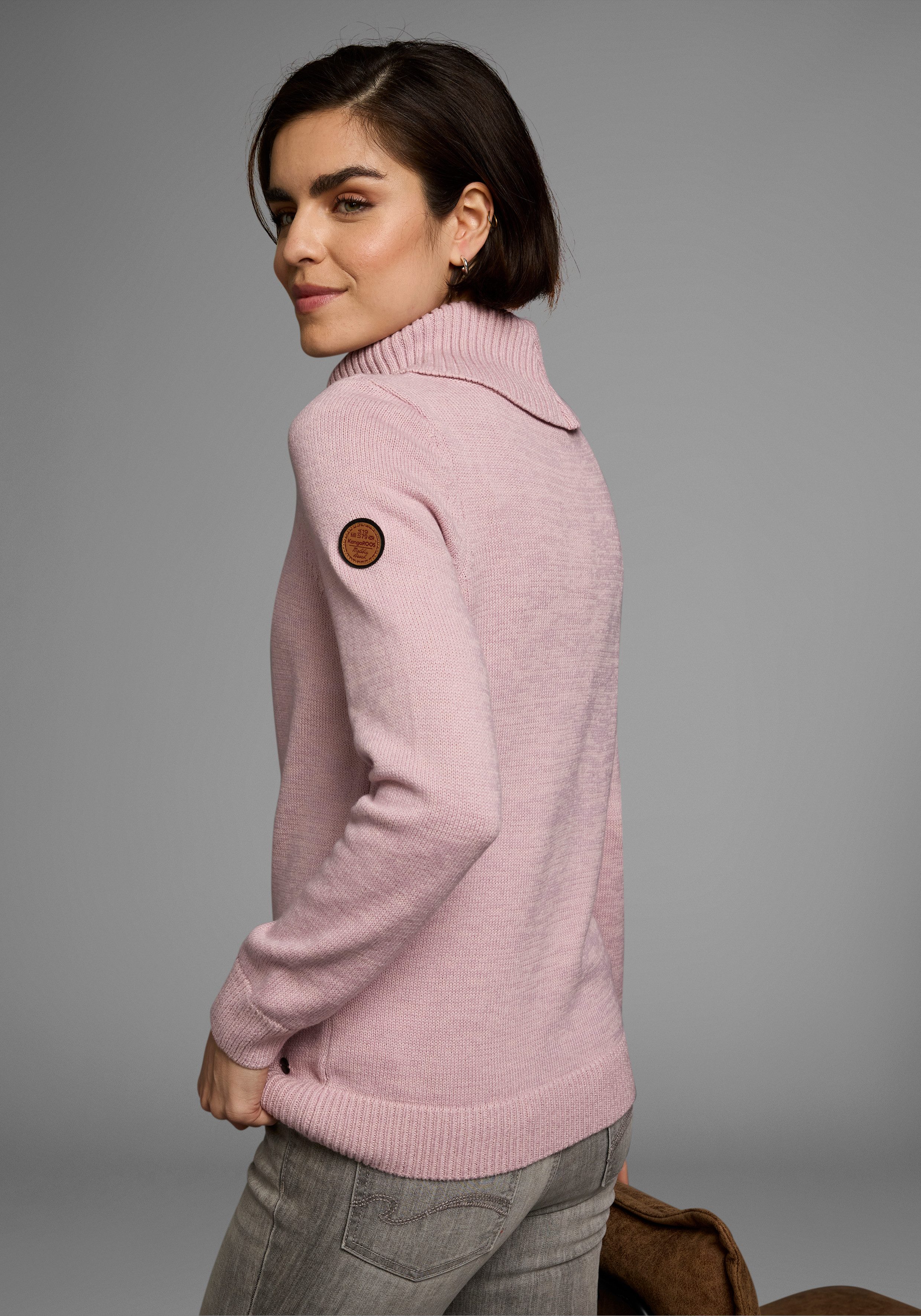 KangaROOS Rollkragenpullover in klassischer Form günstig online kaufen