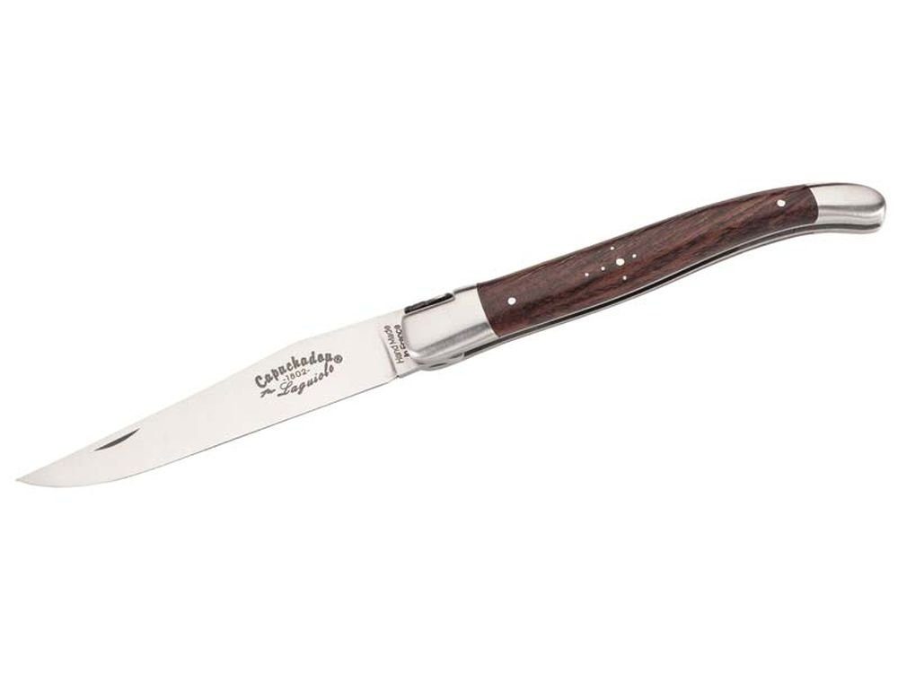Fontenille Pataud Taschenmesser CAPUCHADOU 1er LAGUIOLE Taschenmesser 12C27 Edelstahlbacken Kirschholz