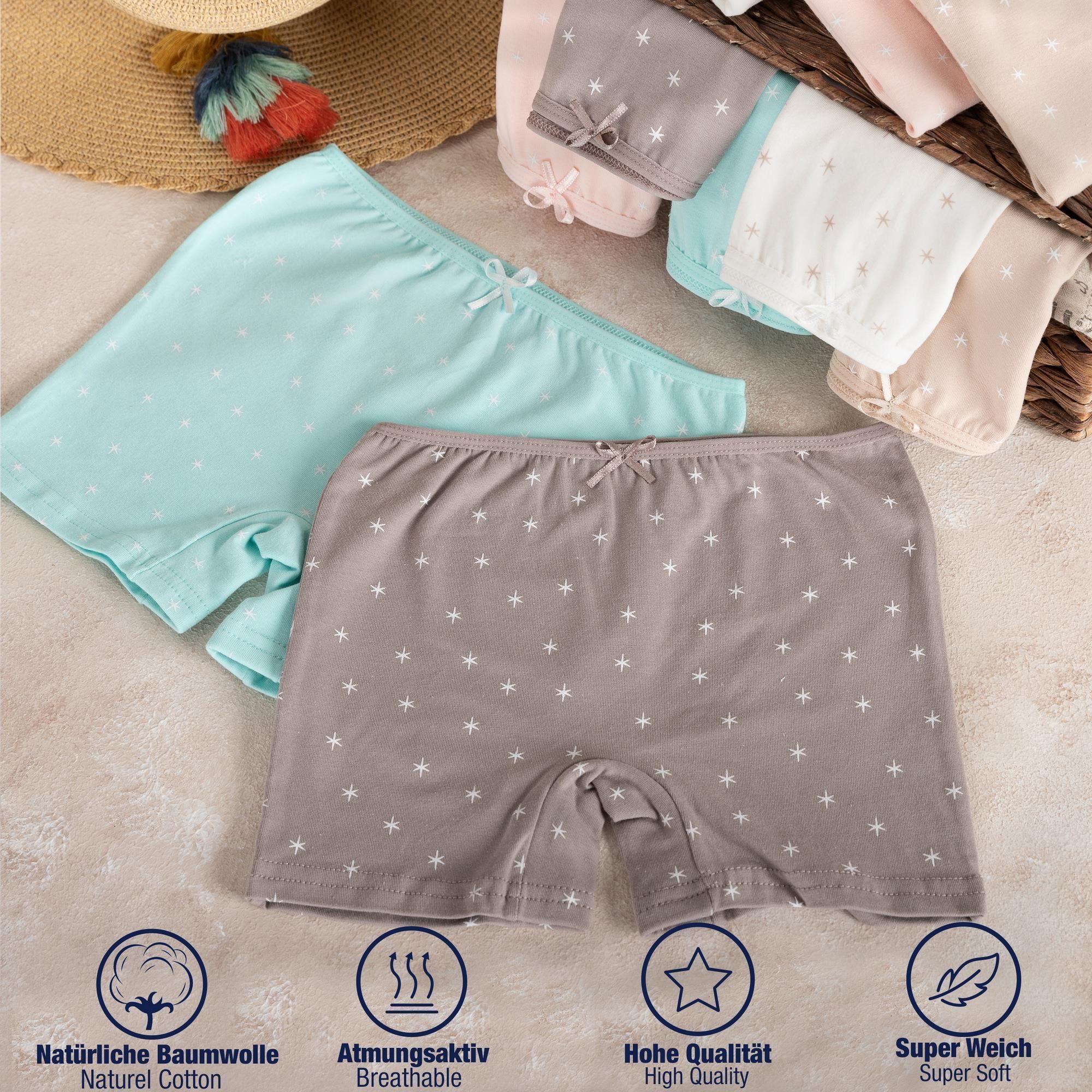 LOREZA Panty 10er Set Mädchen Pantys - Sterne - Bunt (Spar-Packung, 10-St) – Bild 5 von 5