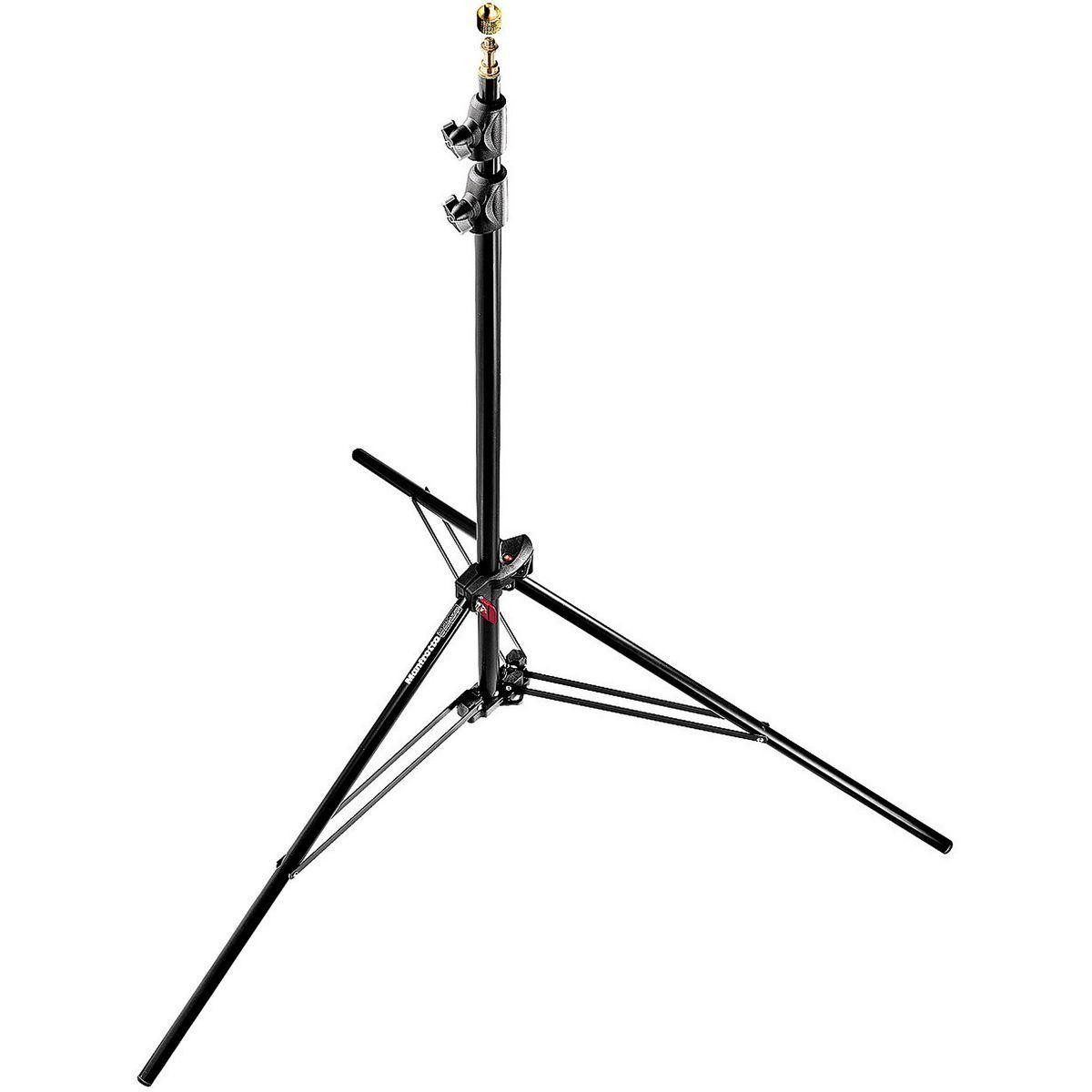 Manfrotto 1052BAC Compact Alu Lampenstativ mit Luftfederung Stativhalterung