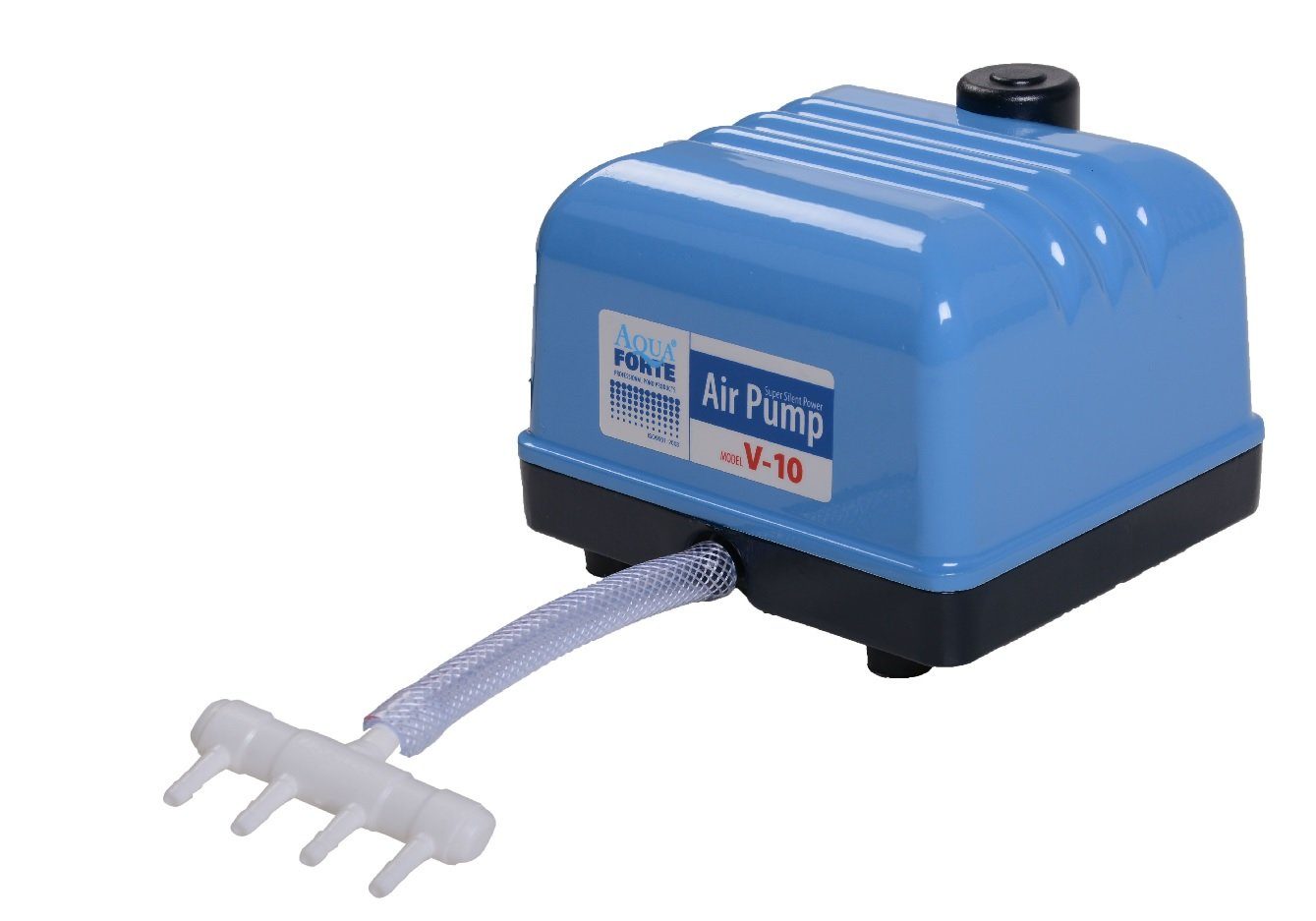 Aquaforte Teichbelüfter AquaForte V 10 Teich Luftpumpe 600 L/h 10 Watt