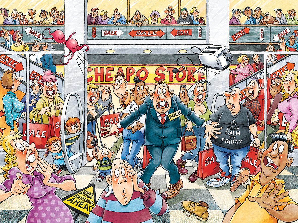 Jumbo Spiele Puzzle Wasgij Original 25 Preisknaller! 950 Teile Puzzle, 950 günstig online kaufen