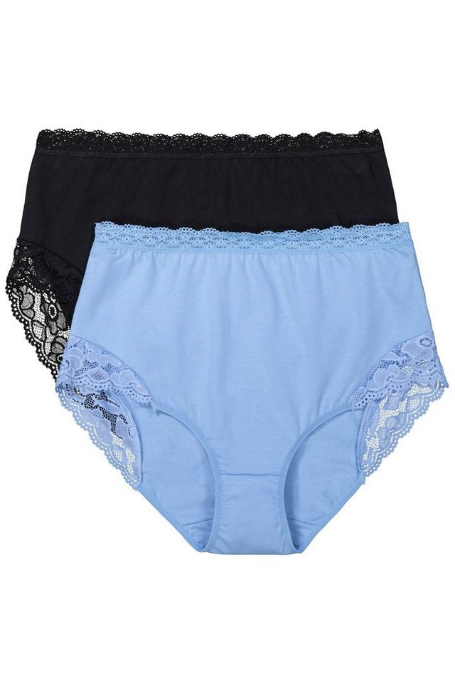 Slip Donna ULLA POPKEN - Pacco Da 2 | Cotone Ed Elastan | Taglie Grandi | Sgambatura Alta - Foto 14