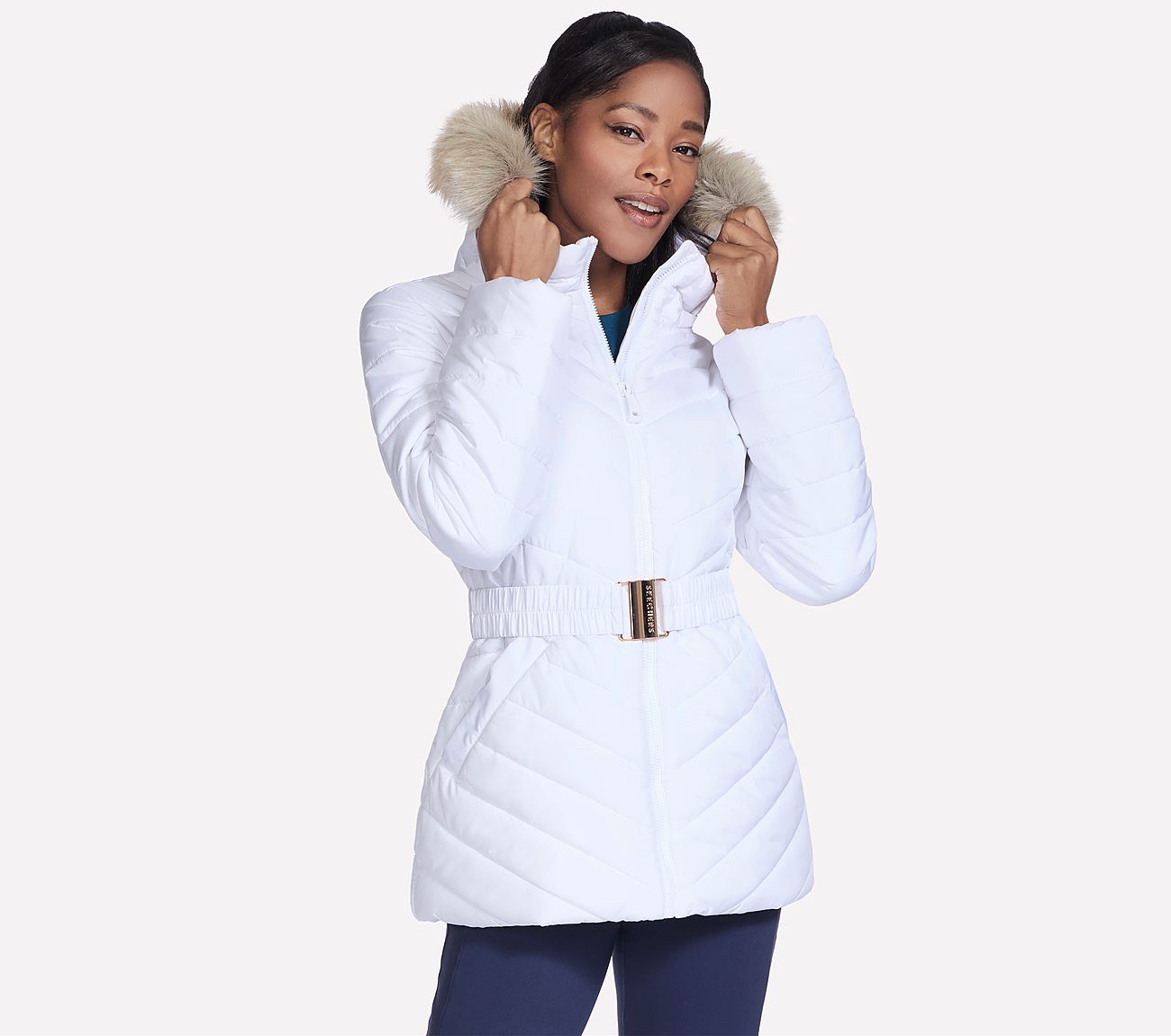 Skechers Winterjacke ON-THE-GO BELTED PARKA günstig online kaufen