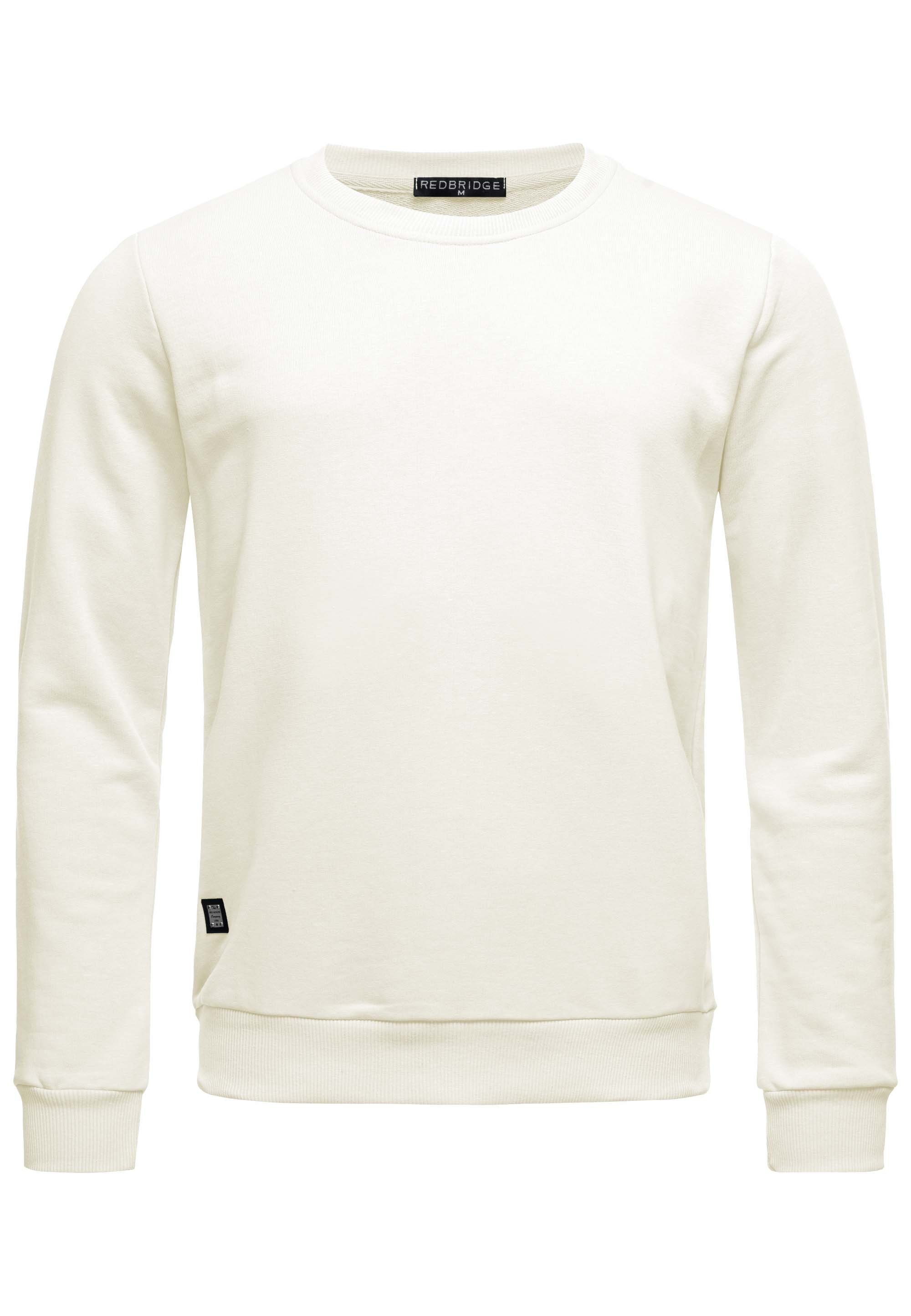 RedBridge Sweatshirt Basic Langarmshirt - Rundhals, günstig online kaufen