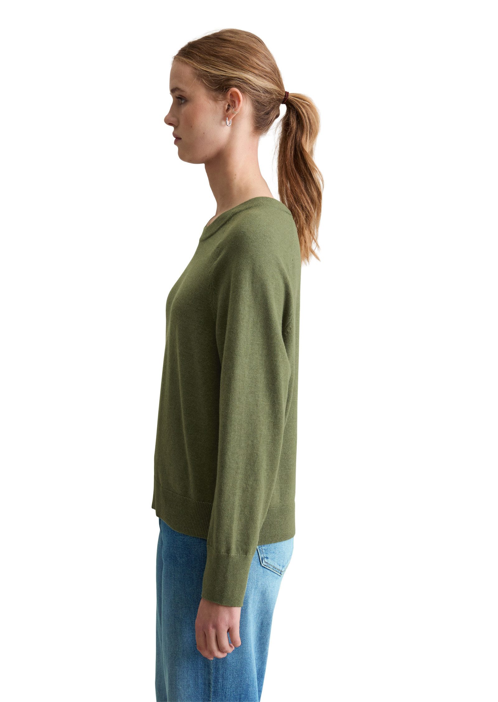 Marc O'Polo DENIM Strickpullover aus Soft Cotton Stretch günstig online kaufen