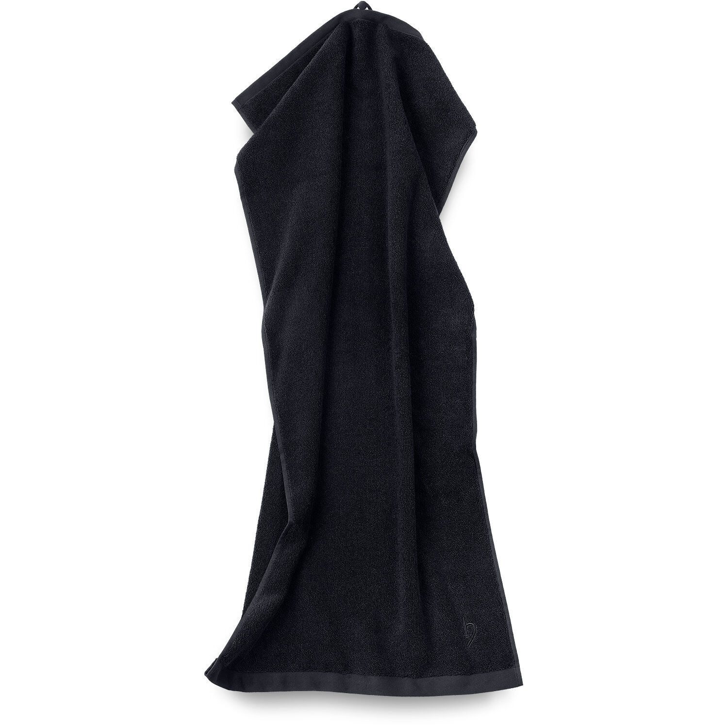 herzbach home Gästehandtücher Deep Black 30x50 cm, (3-St), 500g/m², Premium-Qualität, 100% Baumwolle, einfarbig