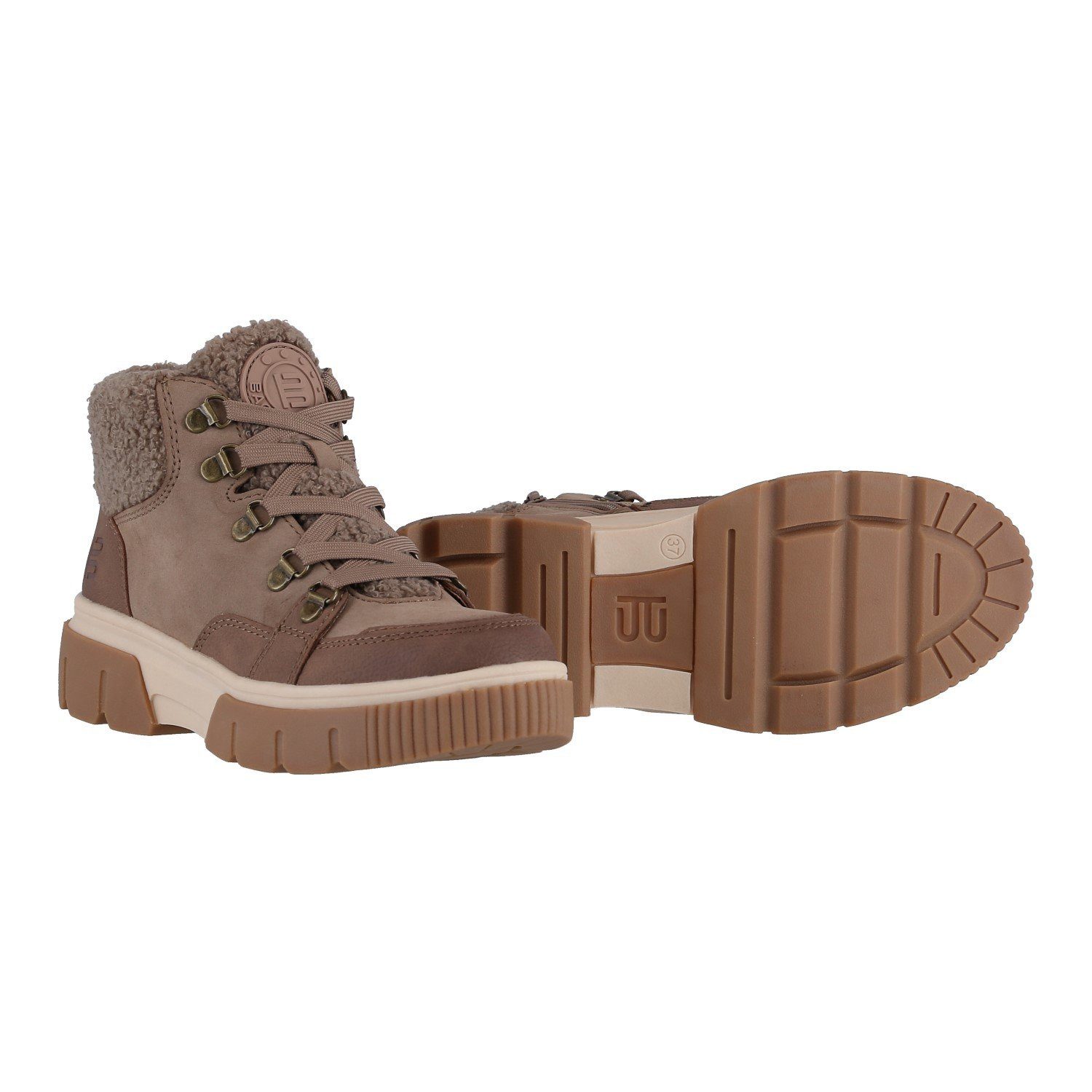 BAGATT Winterschuhe Molfetta beige/braun Damen Winterstiefel günstig online kaufen