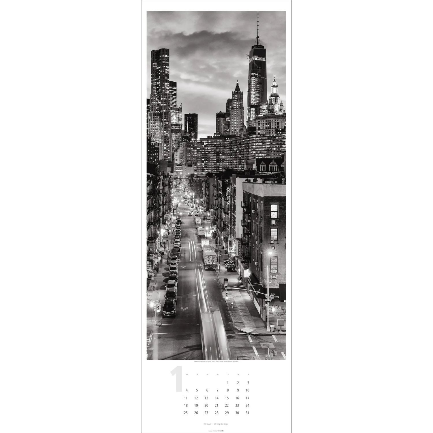 Wandkalender New York XXL Kalender 2027 – Bild 3 von 5