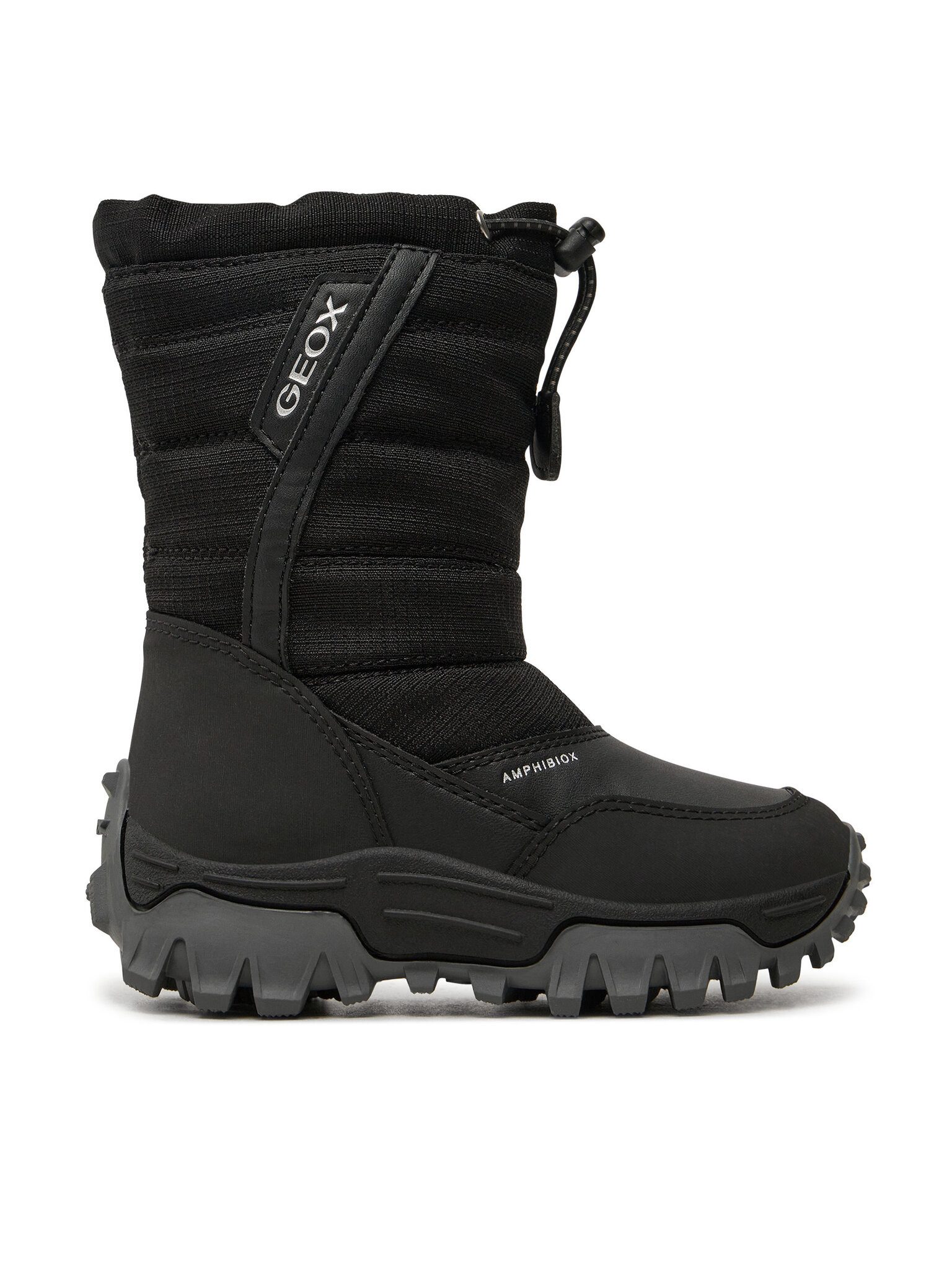 Geox Снегоступы Geox Снегоступы J Himalaya Boy B Abx J26FRA 0FU54 C9999 M Schwarz