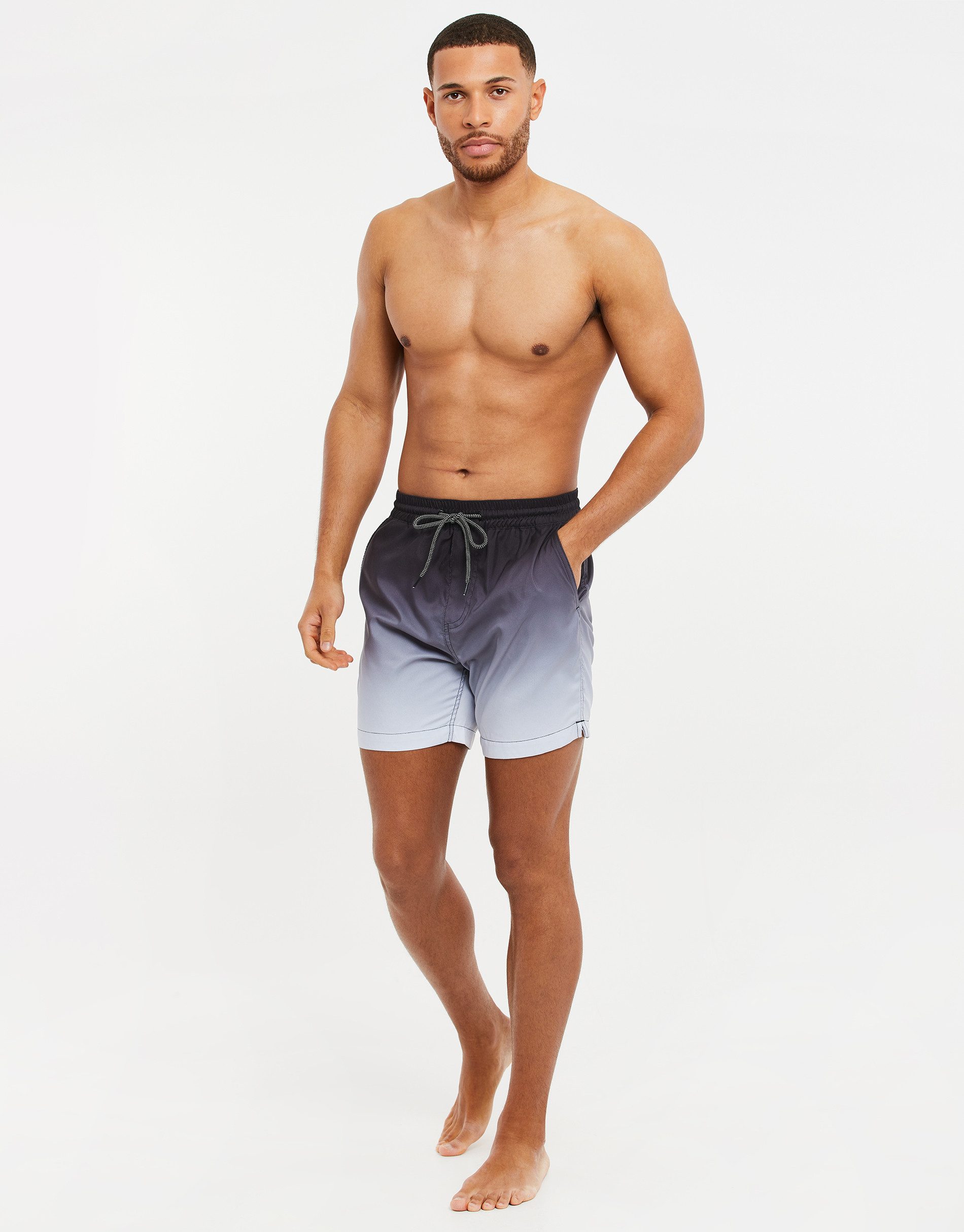 Threadbare Badehose Utara mit tollem Farbverlauf