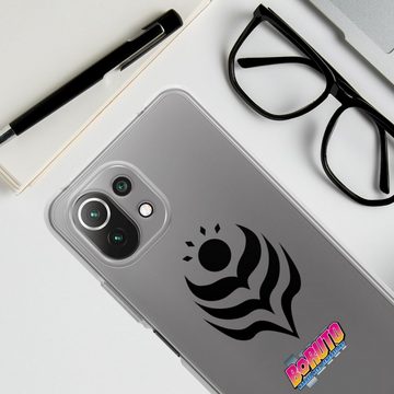 DeinDesign Handyhülle Boruto Uzumaki Offizielles Lizenzprodukt Boruto Karma Transparent, Xiaomi Mi 11 Lite 5G NE Silikon Hülle Bumper Case Handy Schutzhülle