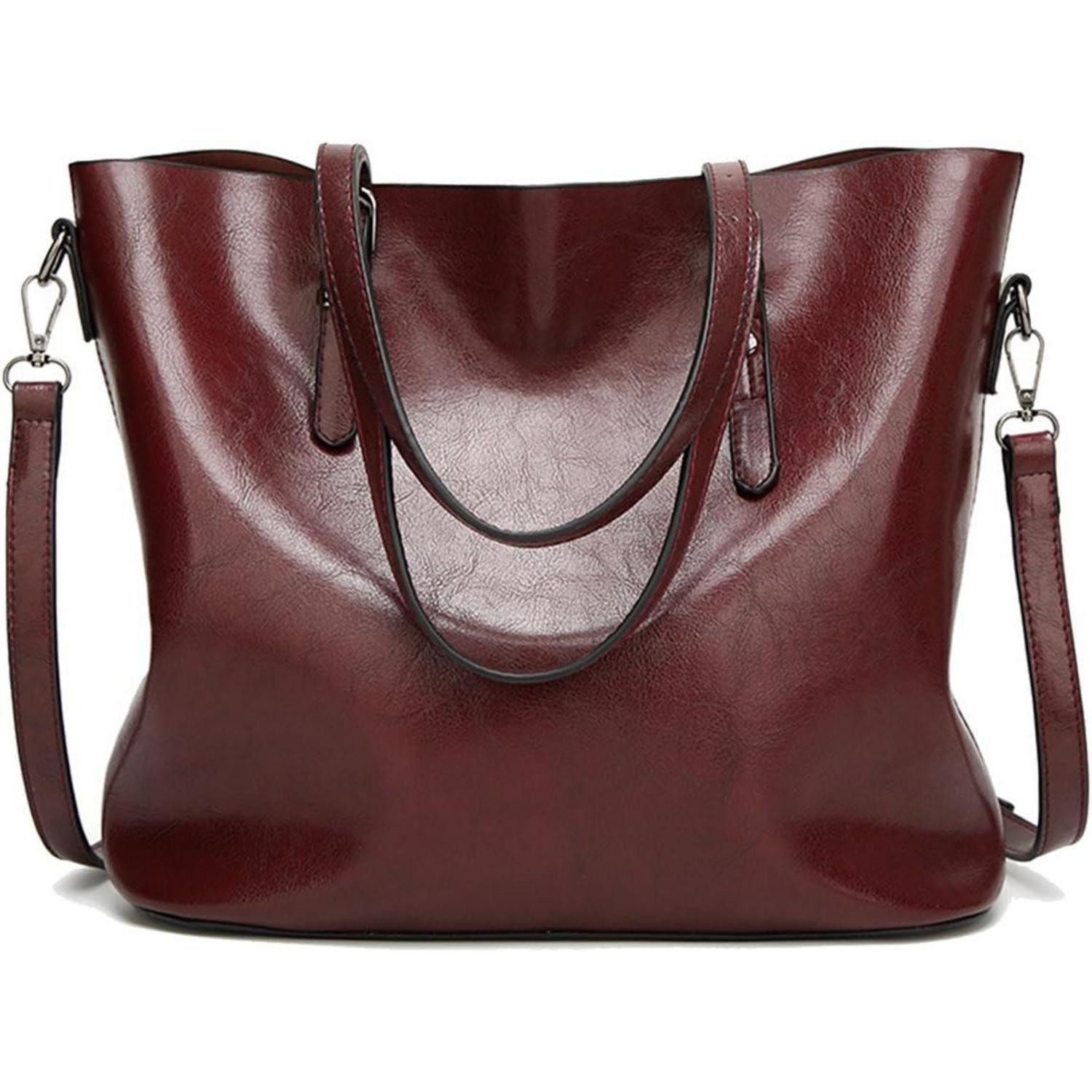 Handtasche Damen Tote Shopper Tasche Schultertasche Umhängetasche Handtasche aus