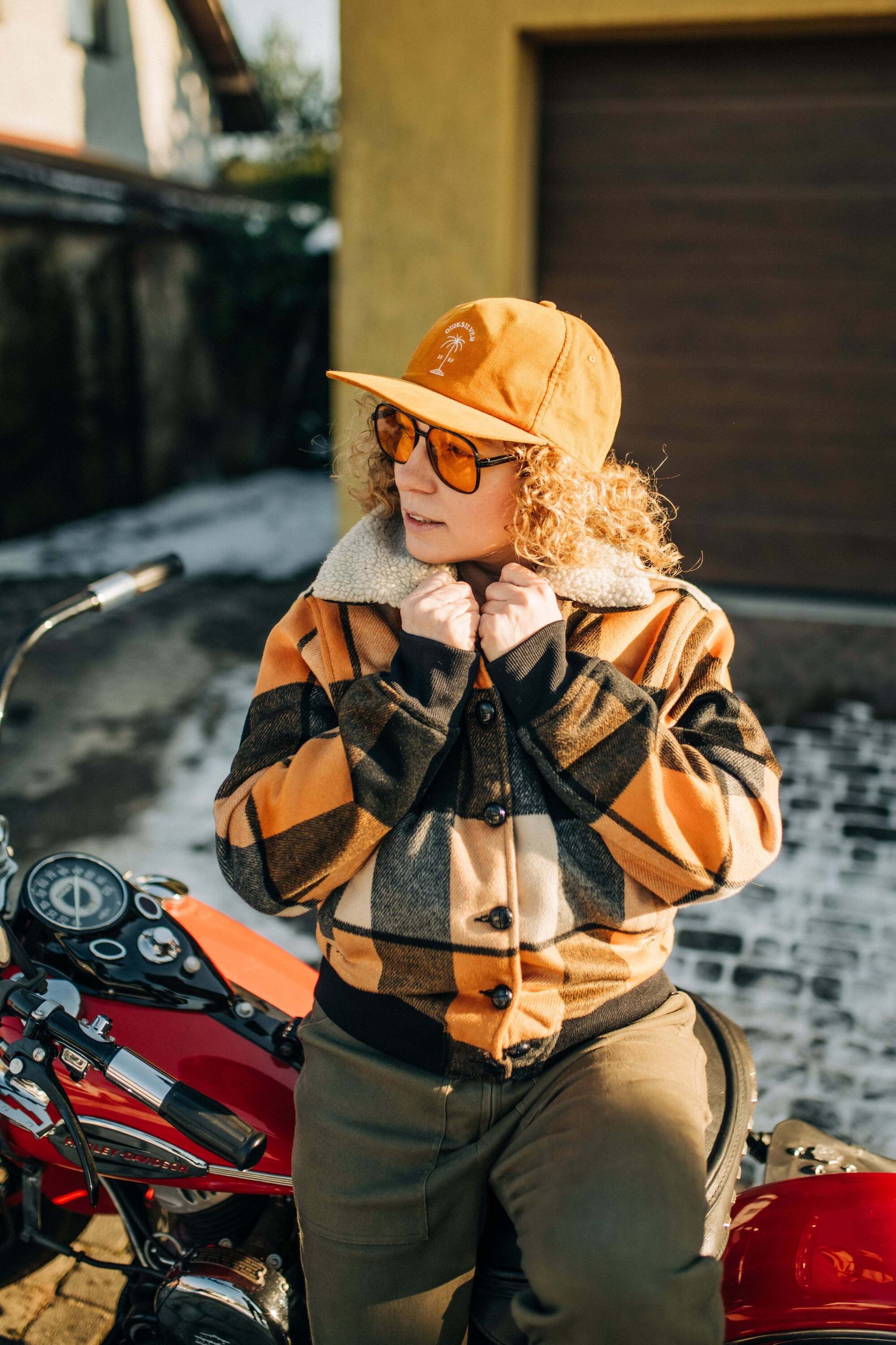 QueenKerosin Winterjacke QK (1-St) im Fliegerjacken-Style günstig online kaufen