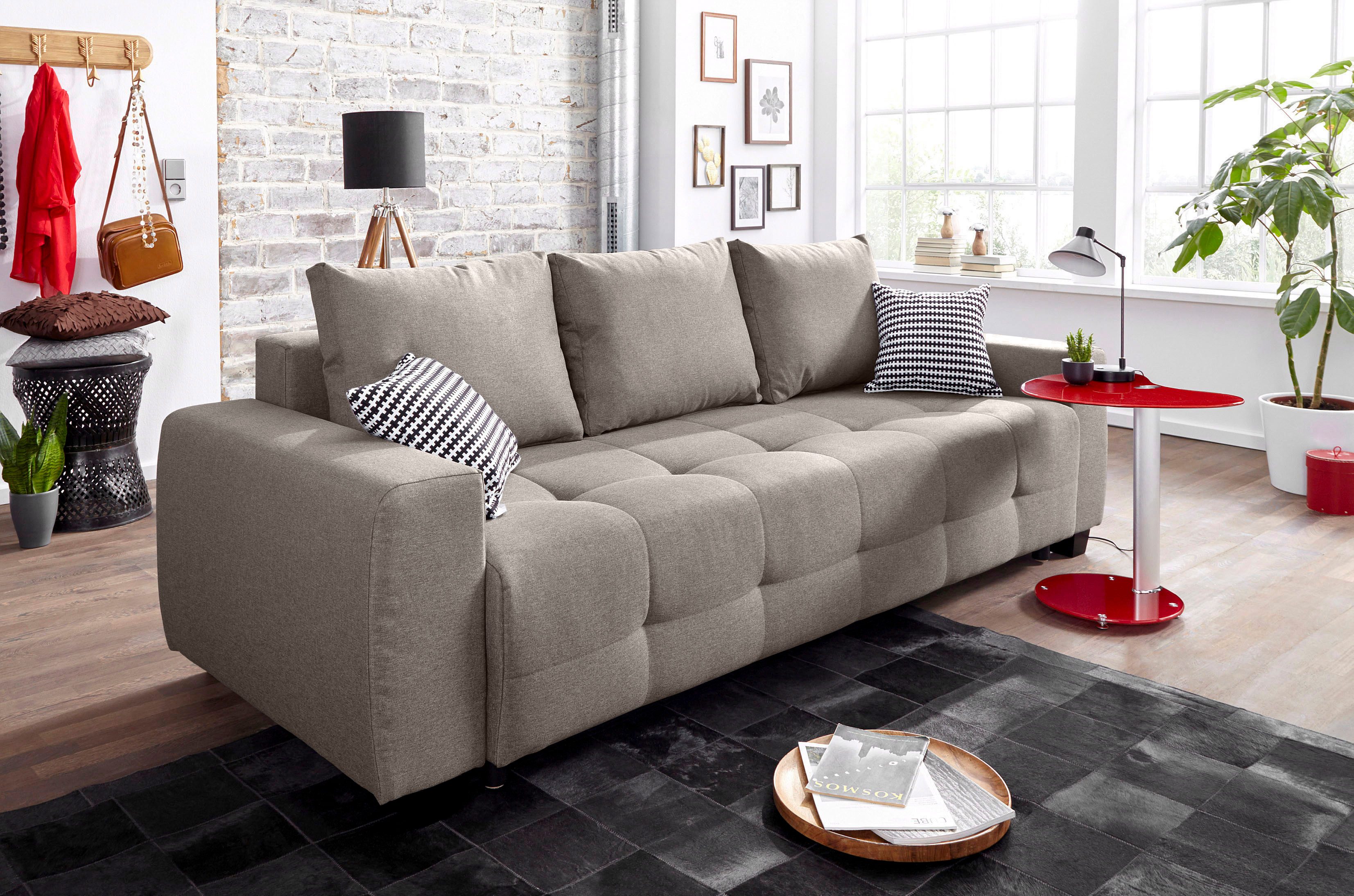 COLLECTION AB Schlafsofa Bella, mit Bettfunktion günstig online kaufen