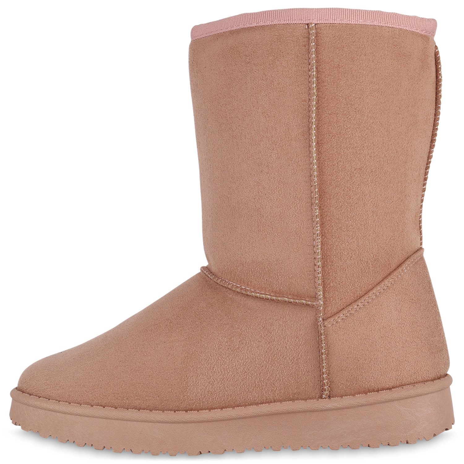 VAN HILL 902279 Damen Schlupfstiefel Warm Gefütterte Stiefel Winter Boots S günstig online kaufen
